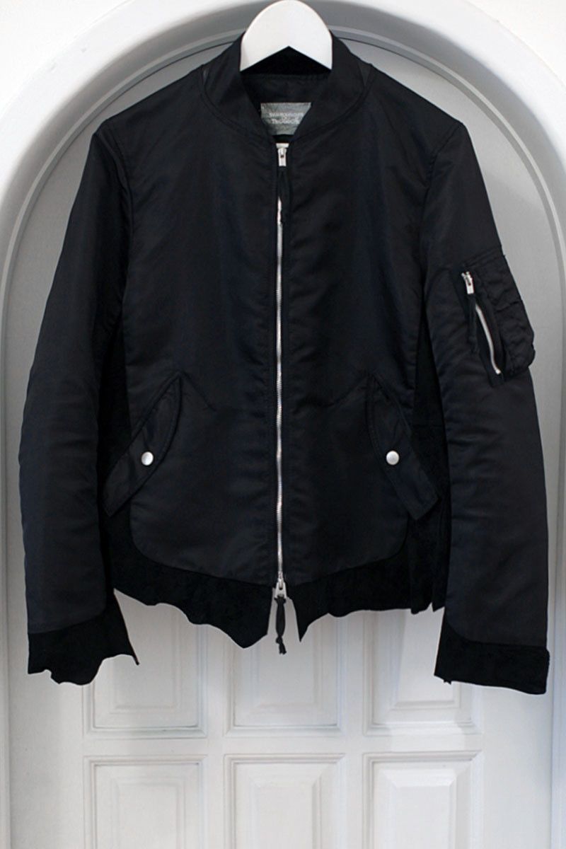 Takahiromiyashita The Soloist. Combo MA-1 Bomber Jacket | Grailed