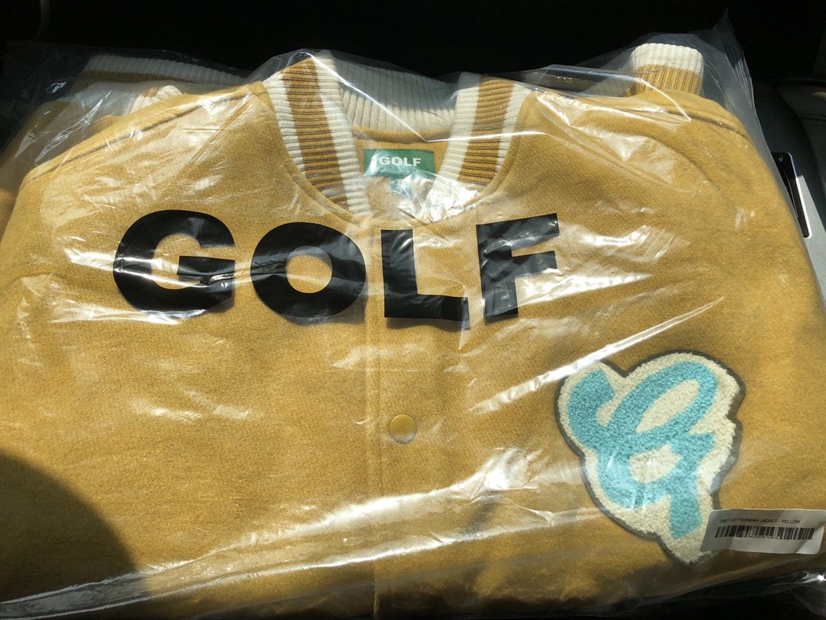 Golf Wang GolfWang Dirt Letterman Jacket Size US XL / EU 56 / 4 - 1 Thumbnail