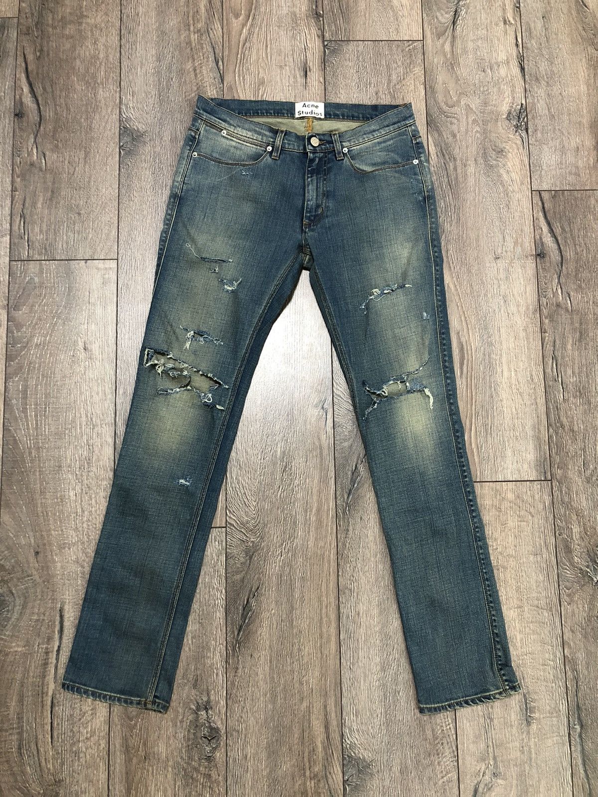 Acne Studios Acne Studios MAX LT PRINCE jeans (31/32) Size US 31 - 1 Thumbnail