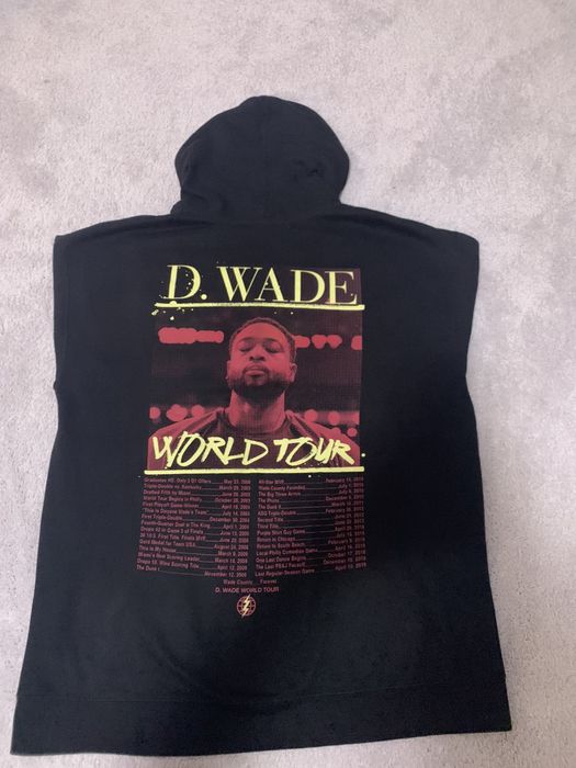 NBA Bleacher Report Dwyane Wade World Tour Hoodie Grailed