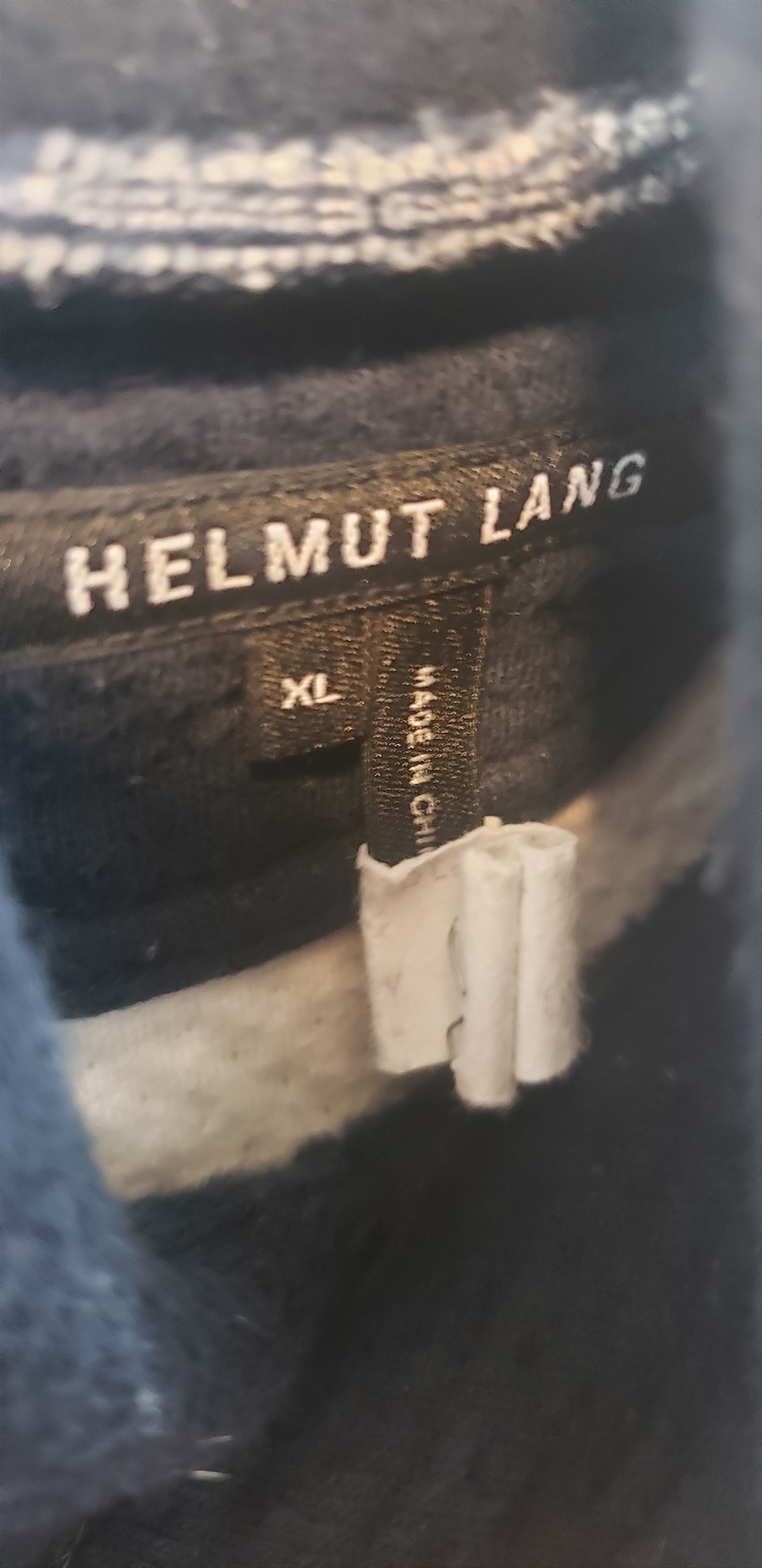 Helmut Lang XL Helmut Lang Navy Blue Hoodie. Size US XL / EU 56 / 4 - 3 Thumbnail