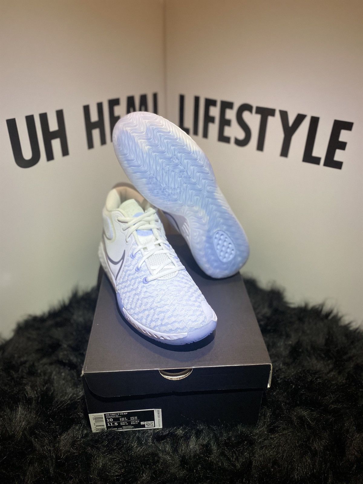 Kevin Durant Nike KD TREY 5 VIII EP White Royal Tint Grailed