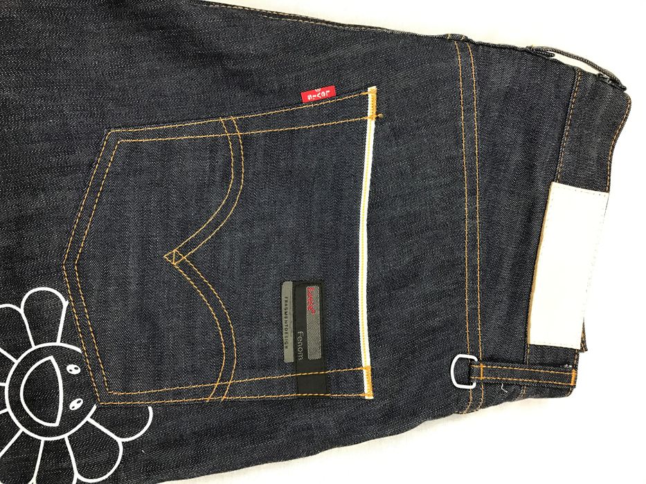 Vintage Takashi Murakami x Levis Sanforized jeans