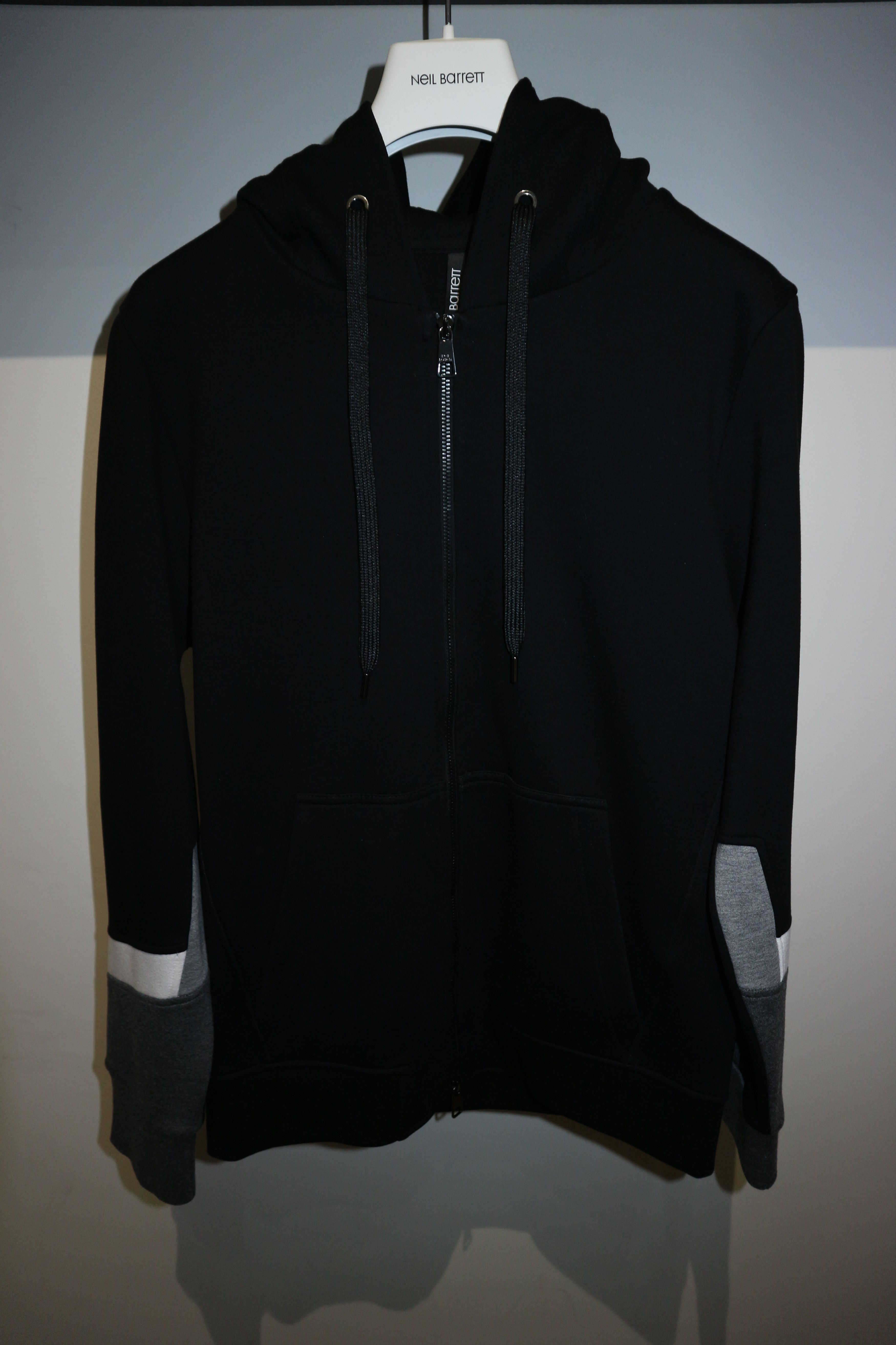 Neil Barrett Modernist Colour block hoodie Size US S / EU 44-46 / 1 - 1 Thumbnail