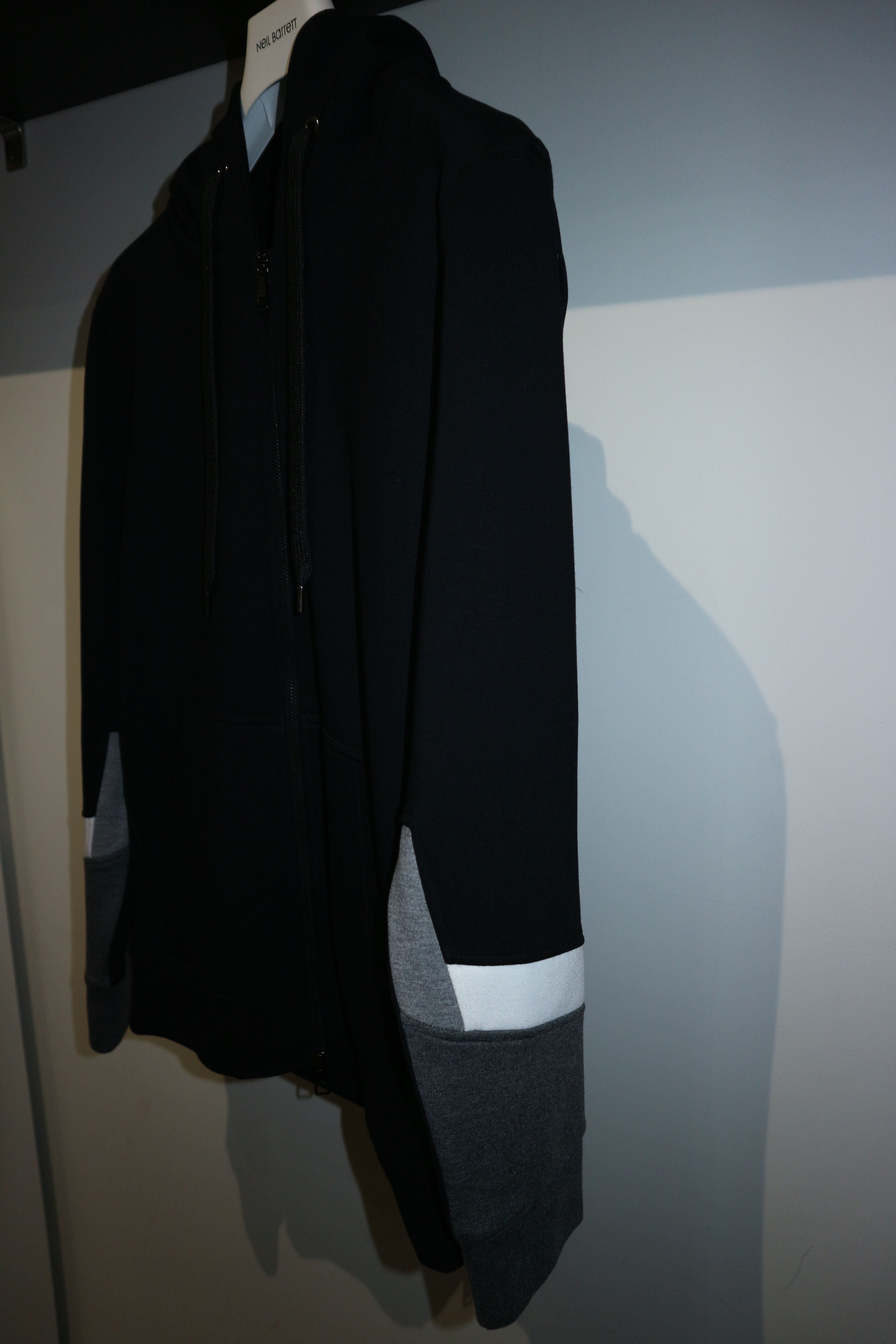 Neil Barrett Modernist Colour block hoodie Size US S / EU 44-46 / 1 - 2 Thumbnail