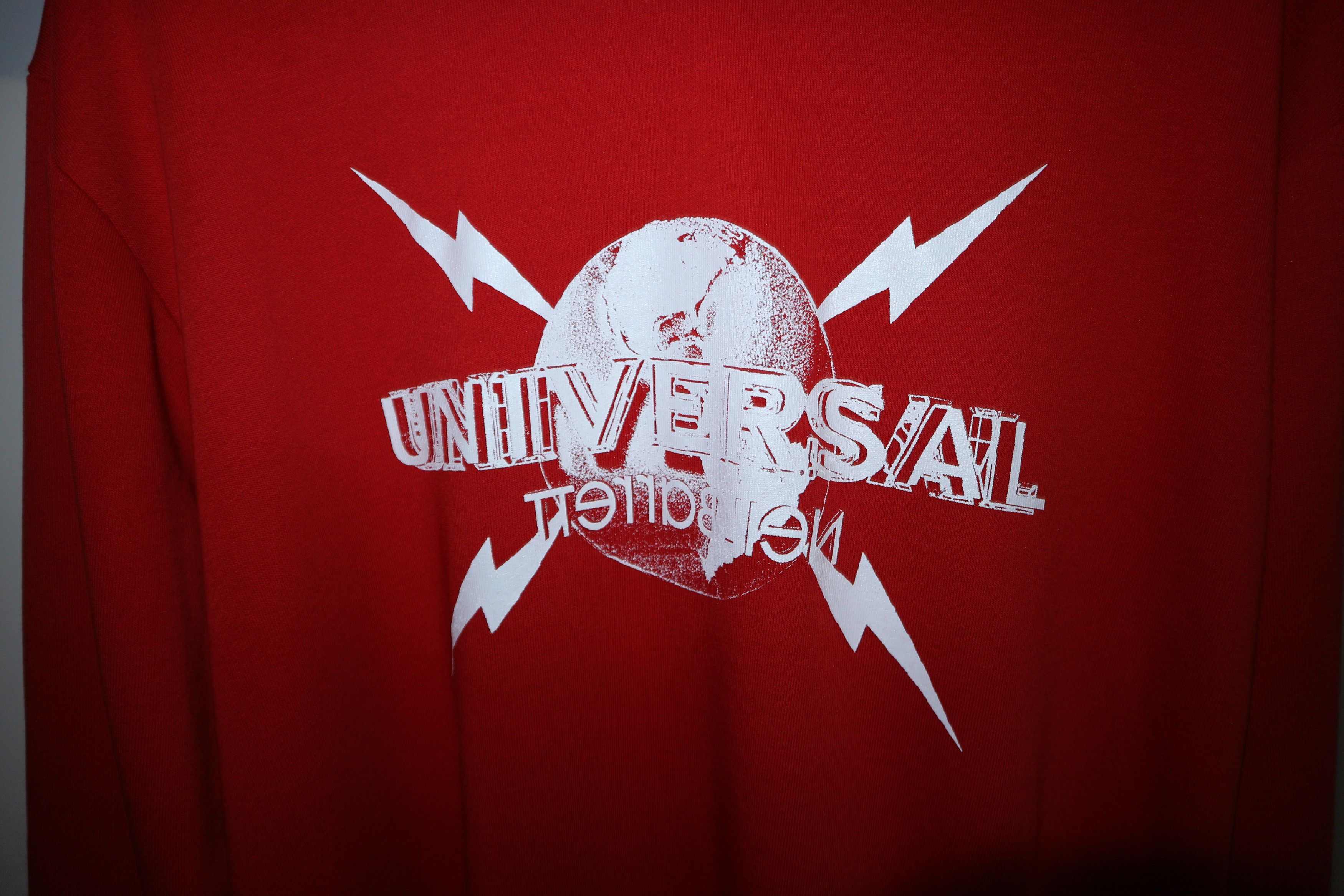 Neil Barrett Universal Logo print hoodie Size US M / EU 48-50 / 2 - 3 Thumbnail
