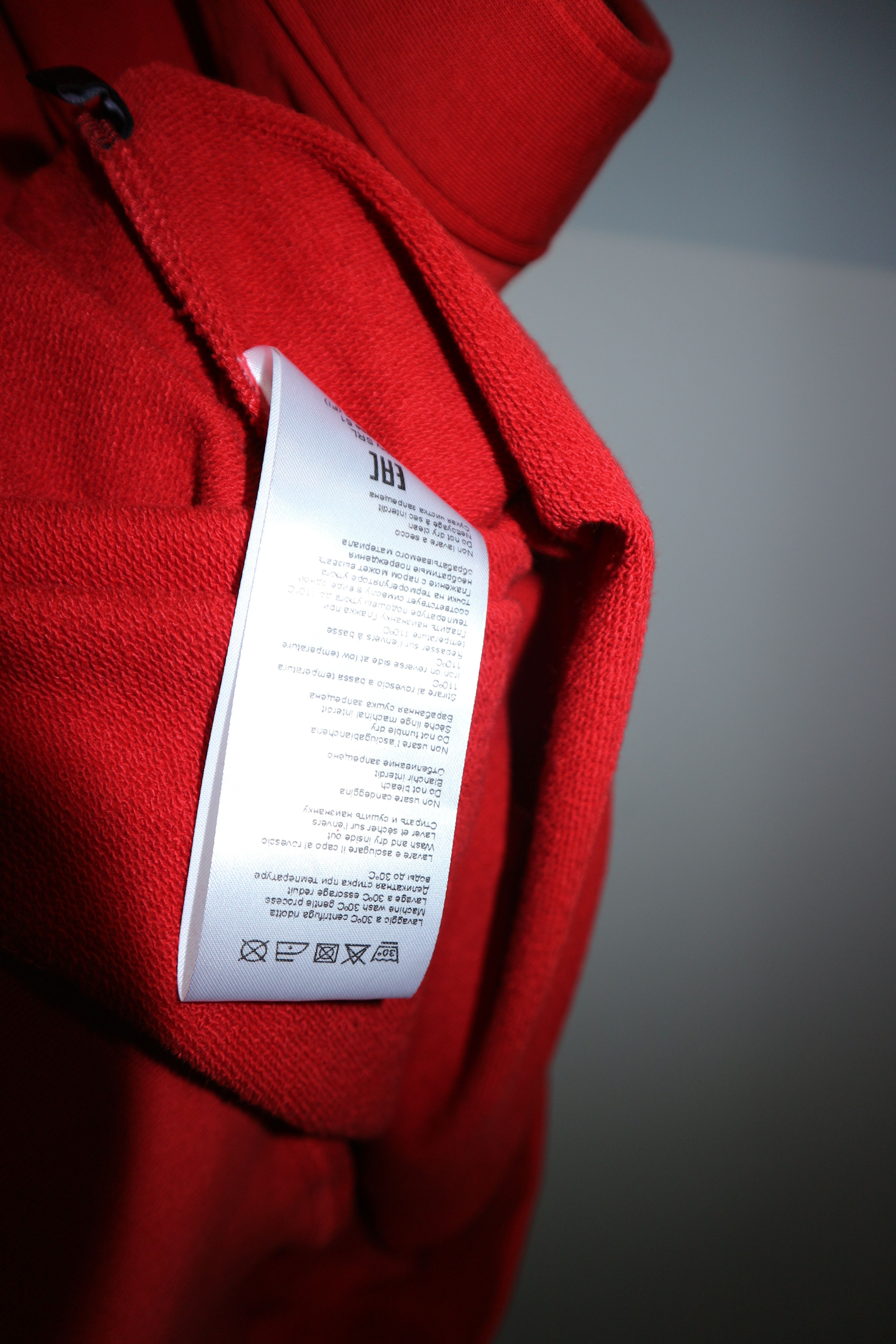 Neil Barrett Universal Logo print hoodie Size US M / EU 48-50 / 2 - 13 Thumbnail