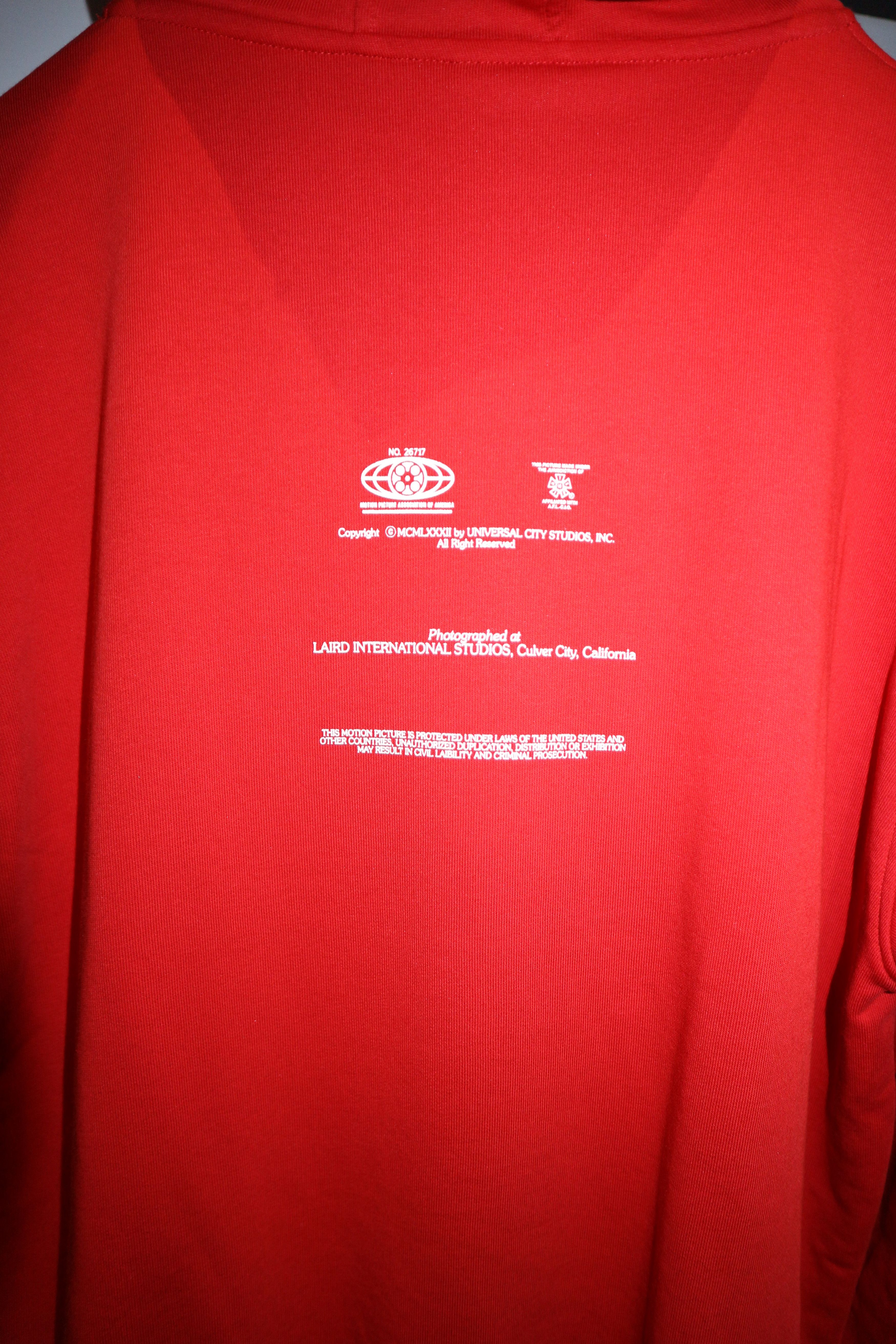 Neil Barrett Universal Logo print hoodie Size US M / EU 48-50 / 2 - 8 Thumbnail
