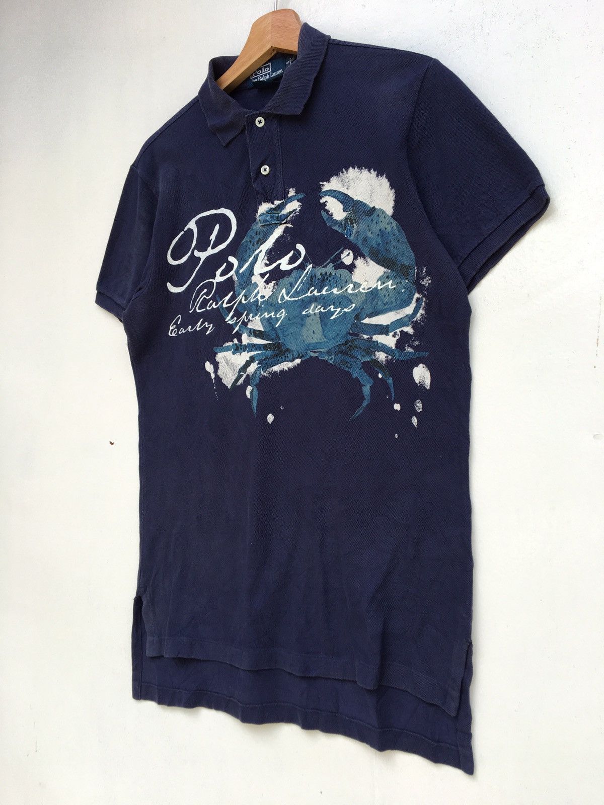 Polo Ralph Lauren Vintage Polo Ralph Lauren Spellout Biglogo Polo Shirt Size US M / EU 48-50 / 2 - 4 Thumbnail