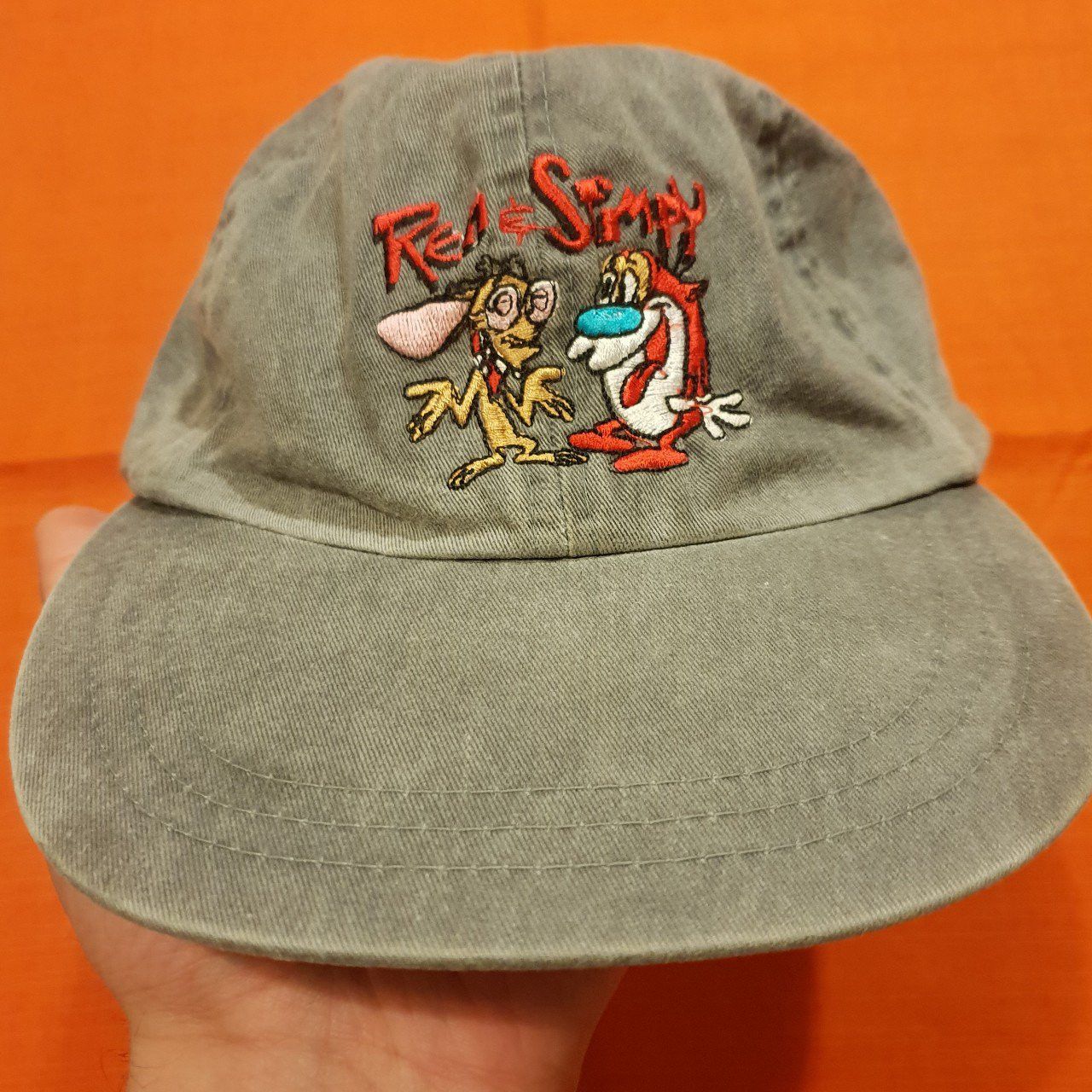 Vintage Vintage Ren & Stimpy hat (Rare) | Grailed