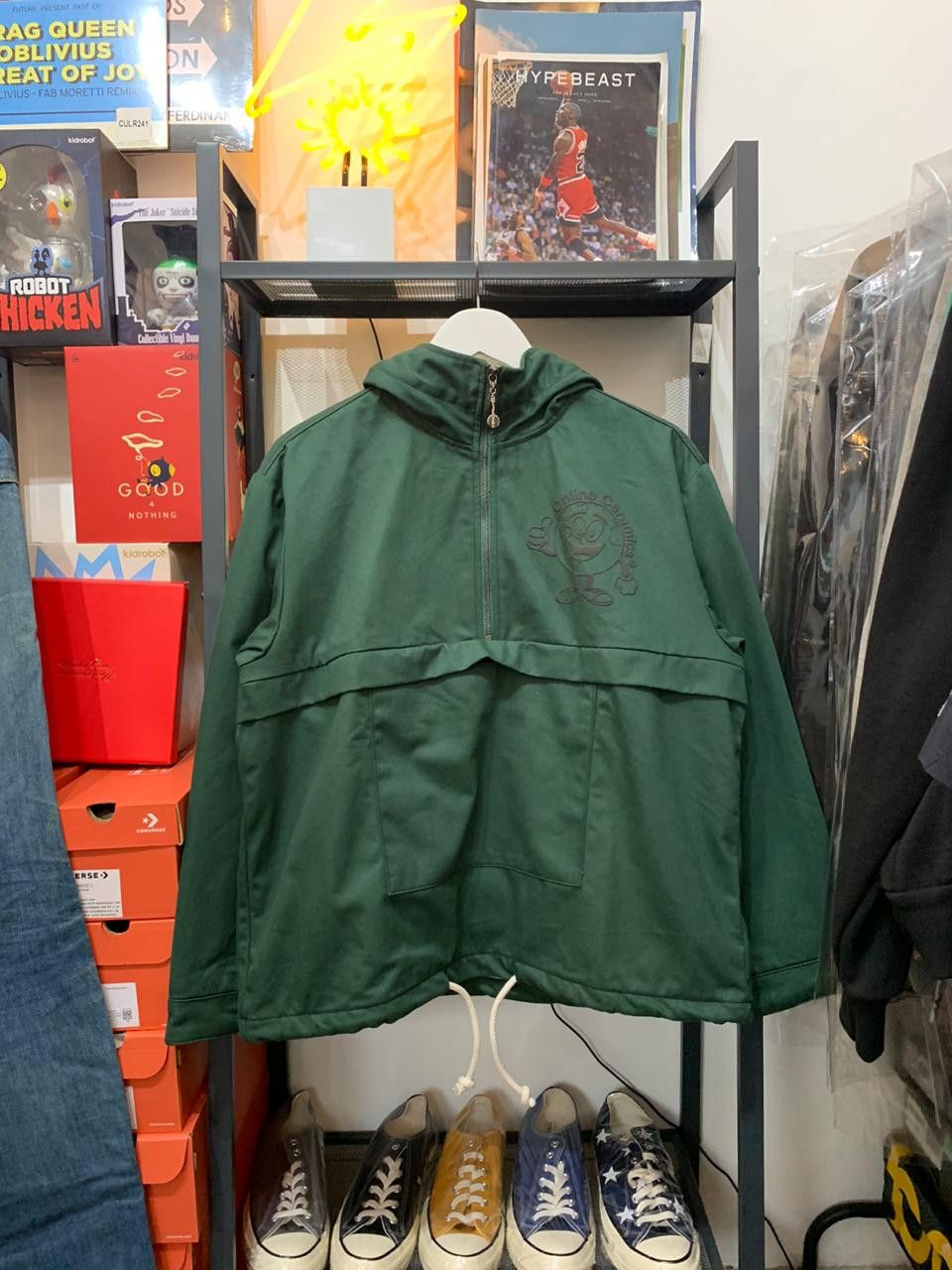 Online Ceramics Earth Anorak Green Size US M / EU 48-50 / 2 - 1 Thumbnail