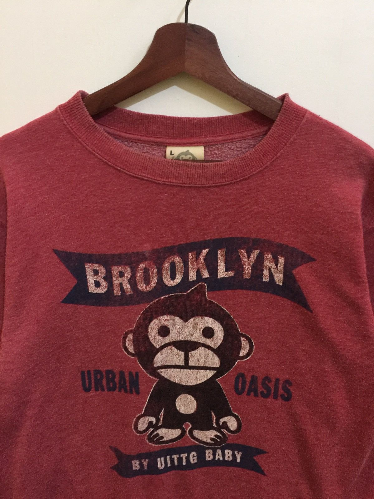 Designer × Vintage Vintage Uittg Baby Sweatshirt Size US L / EU 52-54 / 3 - 3 Thumbnail