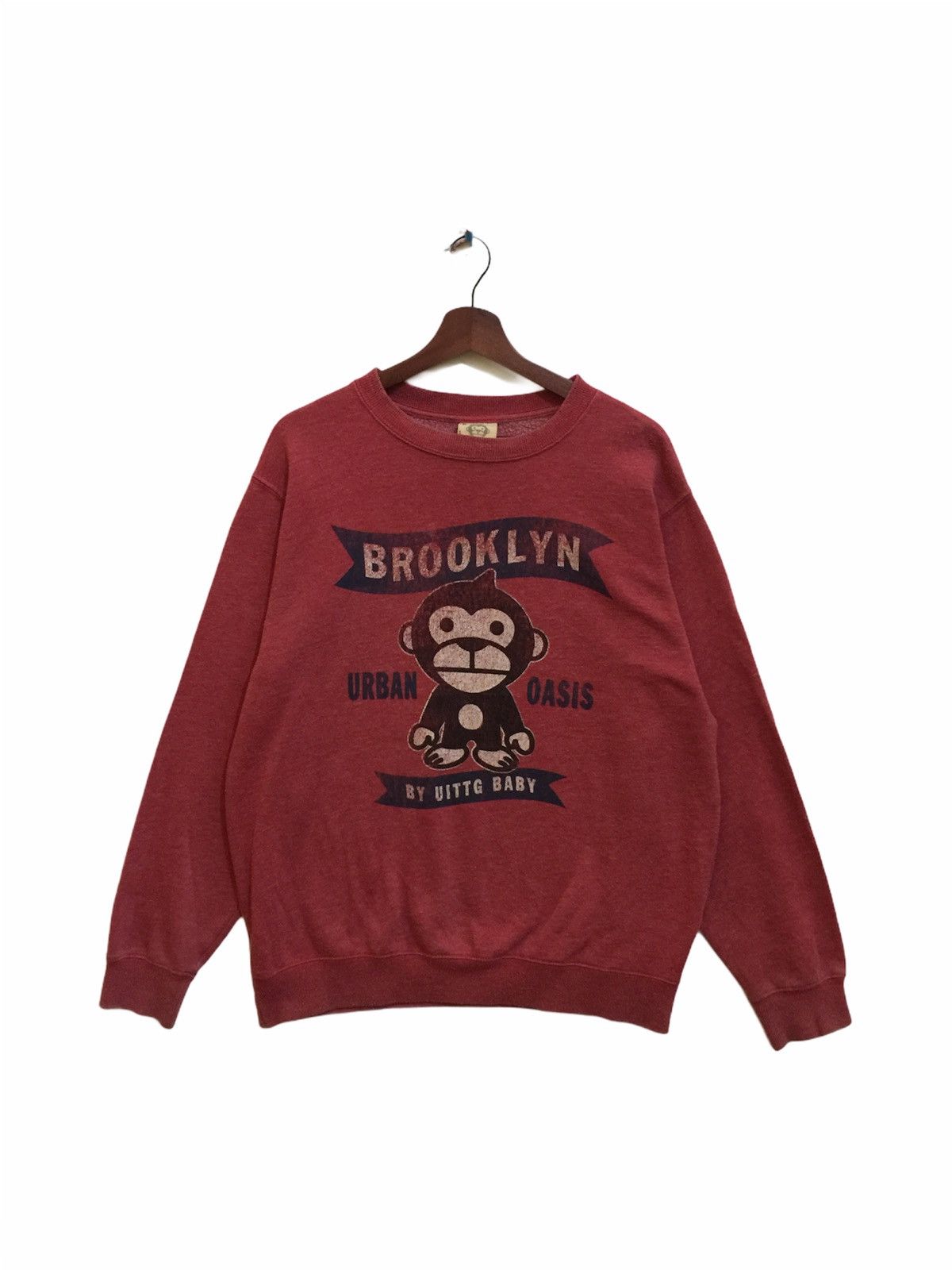 Designer × Vintage Vintage Uittg Baby Sweatshirt Size US L / EU 52-54 / 3 - 1 Thumbnail