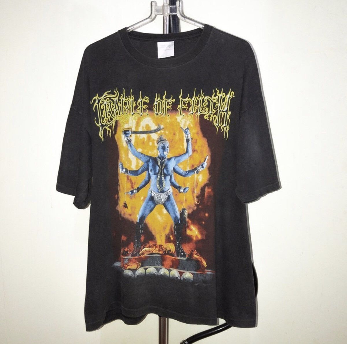 Band Tees × Vintage Vintage 1999 Cradle Of Filth Destroyer Of