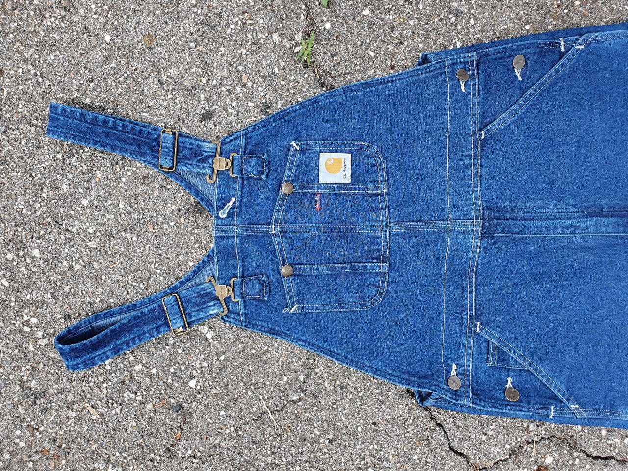 Vintage Almost new Vintage Carhartt Overalls Denim Blue Grailed
