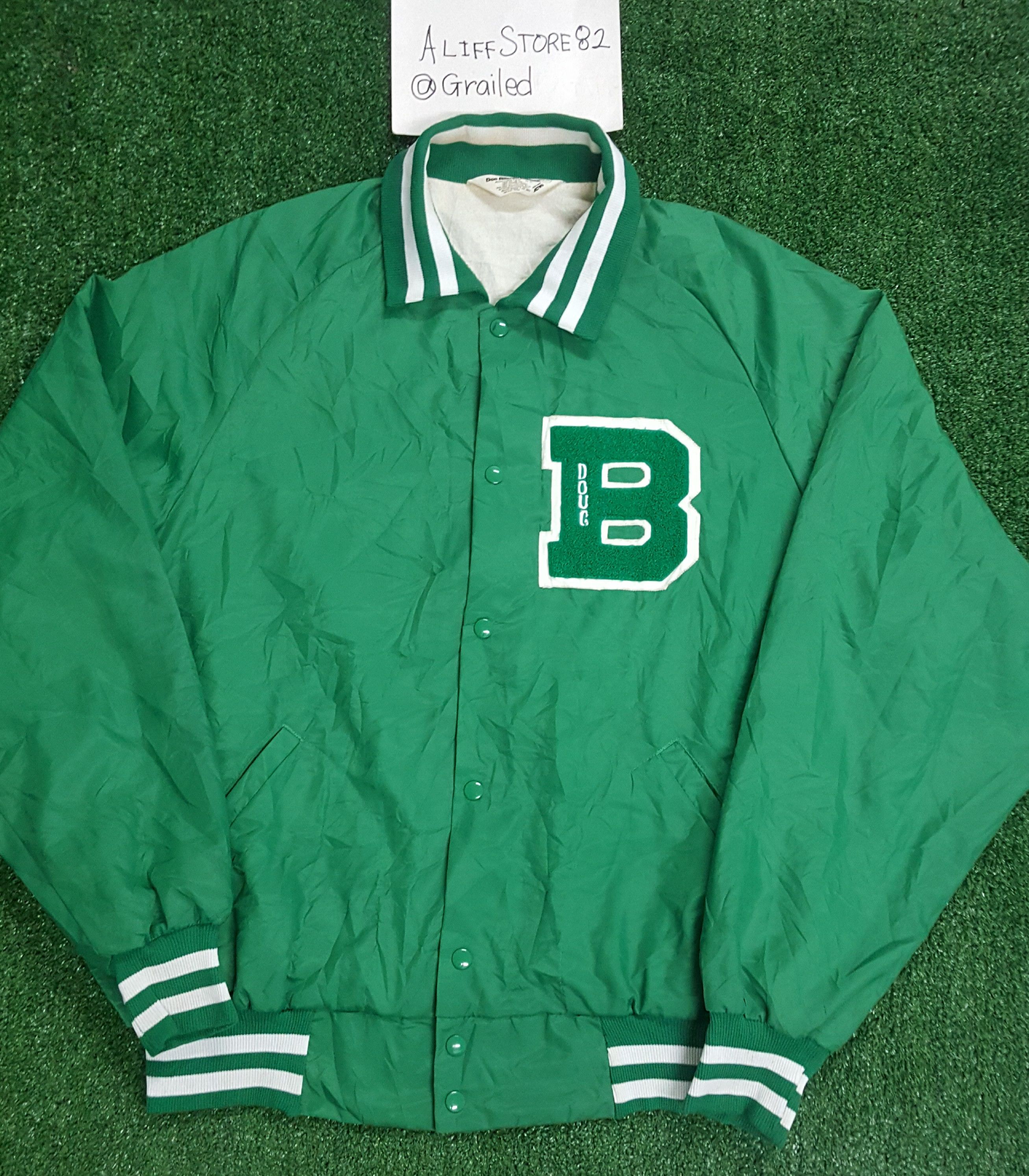 Alleson Athletics × Vintage 📍LastDrop📍Vintage DonAllesonAthletic Varsity Jacket Green Size US XXL / EU 58 / 5 - 1 Thumbnail