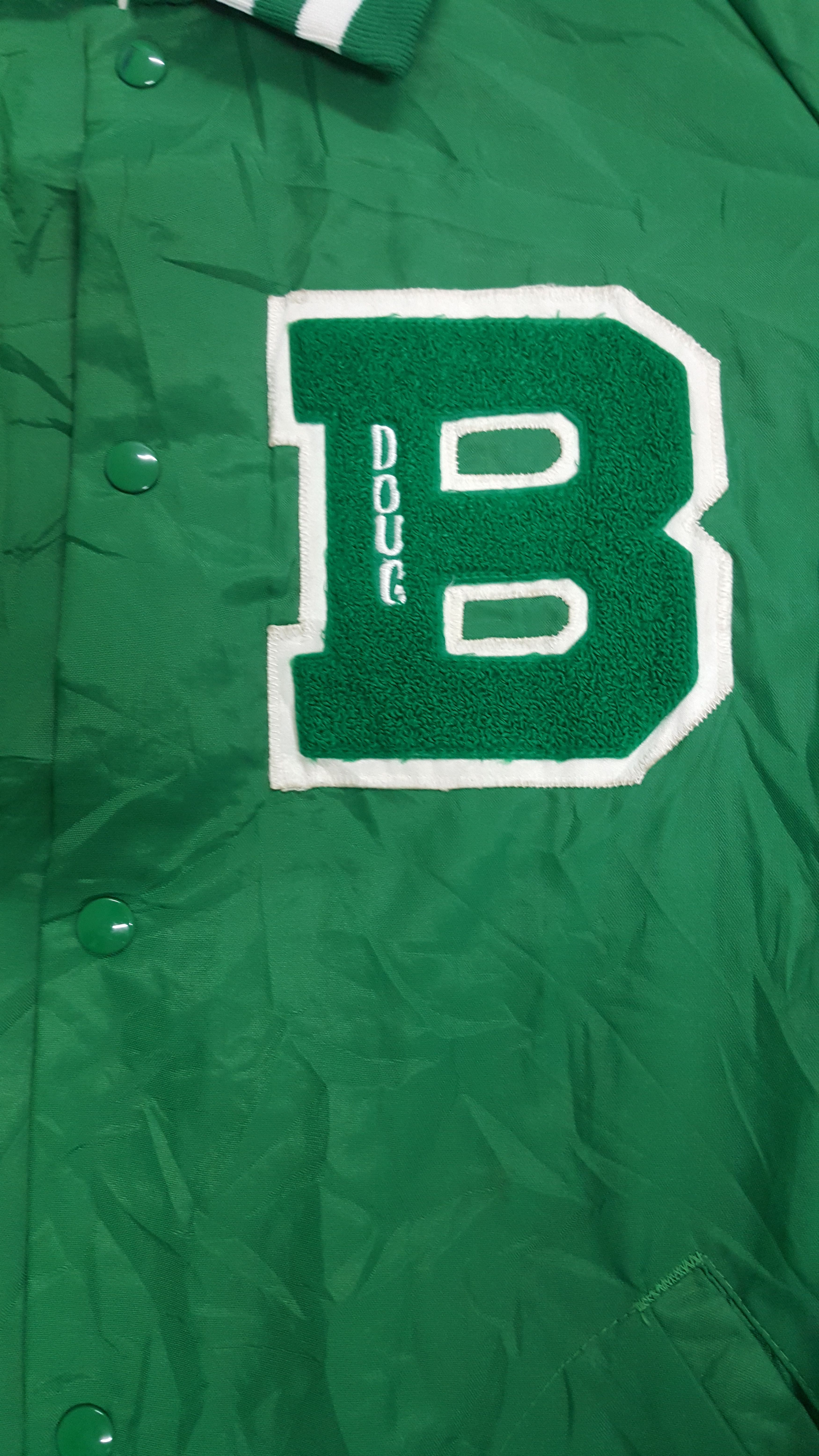 Alleson Athletics × Vintage 📍LastDrop📍Vintage DonAllesonAthletic Varsity Jacket Green Size US XXL / EU 58 / 5 - 3 Thumbnail