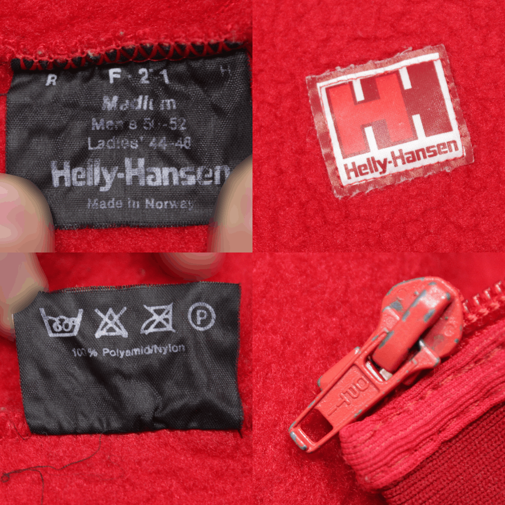 Helly Hansen 90S Logo Fleece Jacket Vintage Size US S / EU 44-46 / 1 - 10 Thumbnail