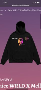 Juice wrld 2025 supreme hoodie