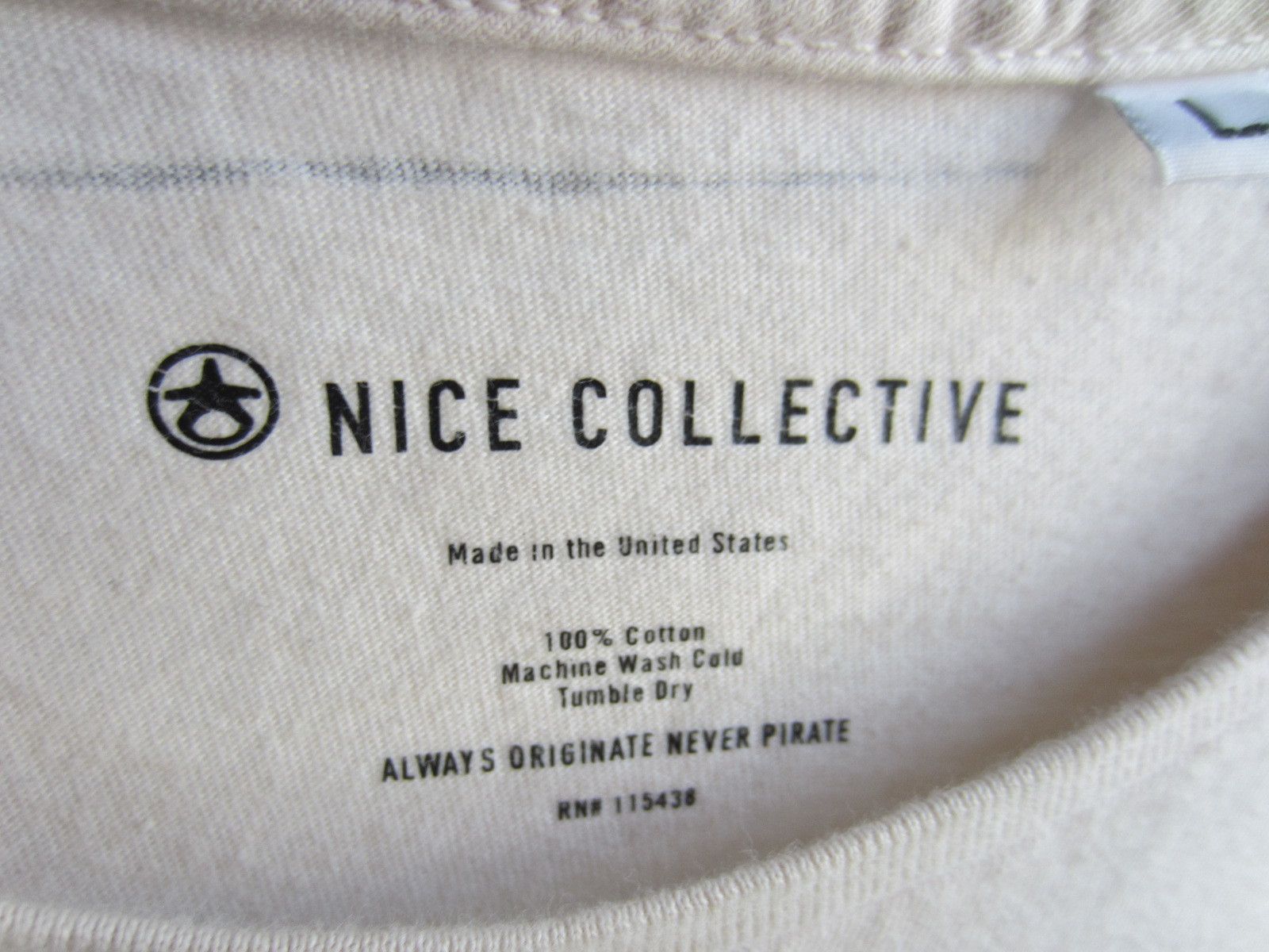 Nice Collective Born of a Different World Graphic Gears T-Shirt Size US L / EU 52-54 / 3 - 5 Thumbnail