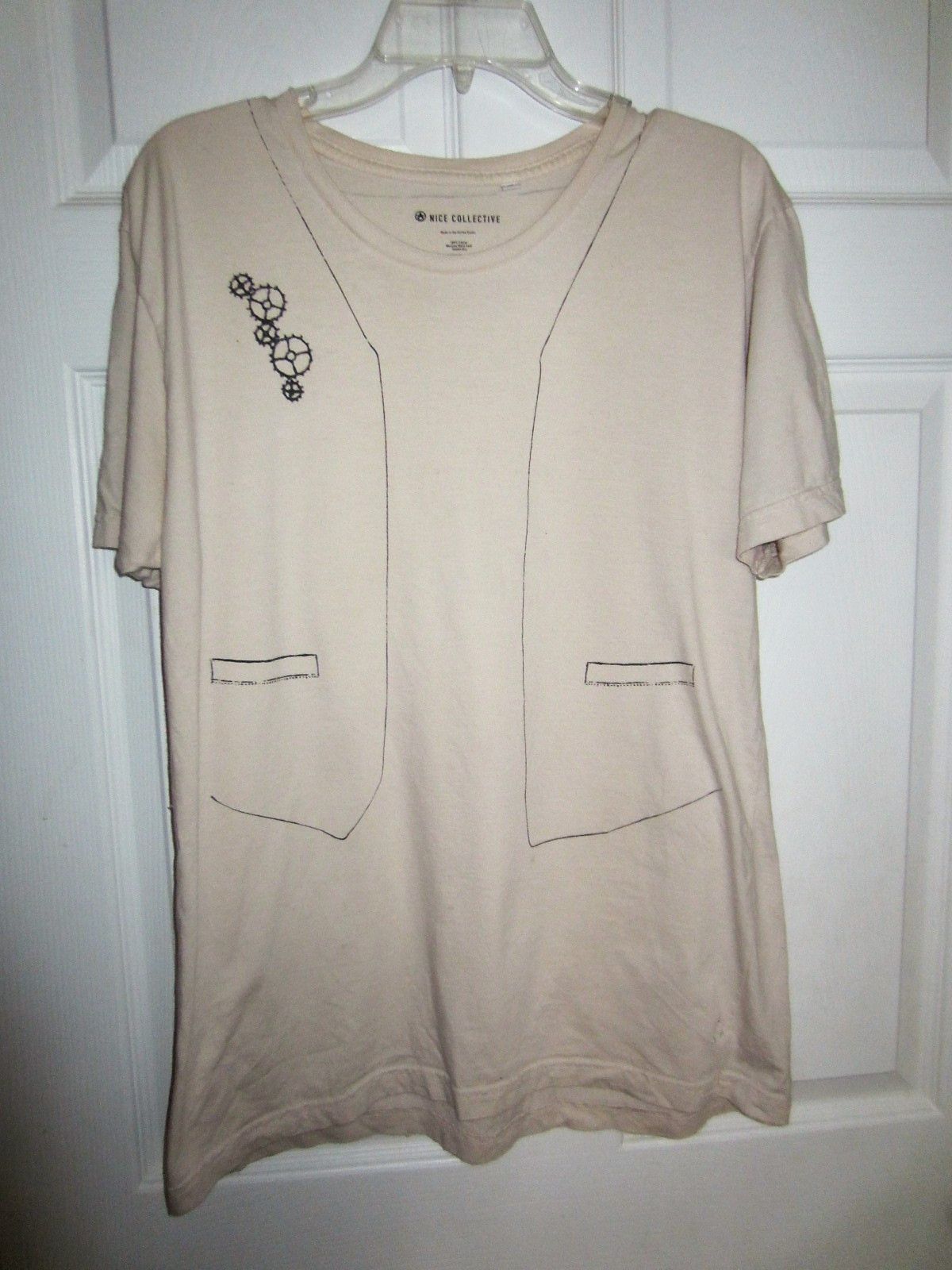 Nice Collective Born of a Different World Graphic Gears T-Shirt Size US L / EU 52-54 / 3 - 3 Thumbnail