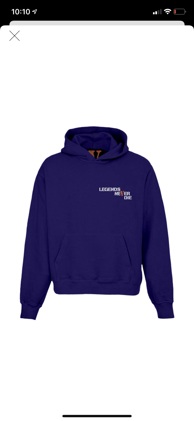 Vlone Vlone x Juice Wrld HoodieSz.L Size US L / EU 52-54 / 3 - 2 Thumbnail