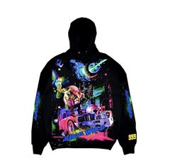 Juice Wrld X Vlone Cosmic Hoodie | Grailed