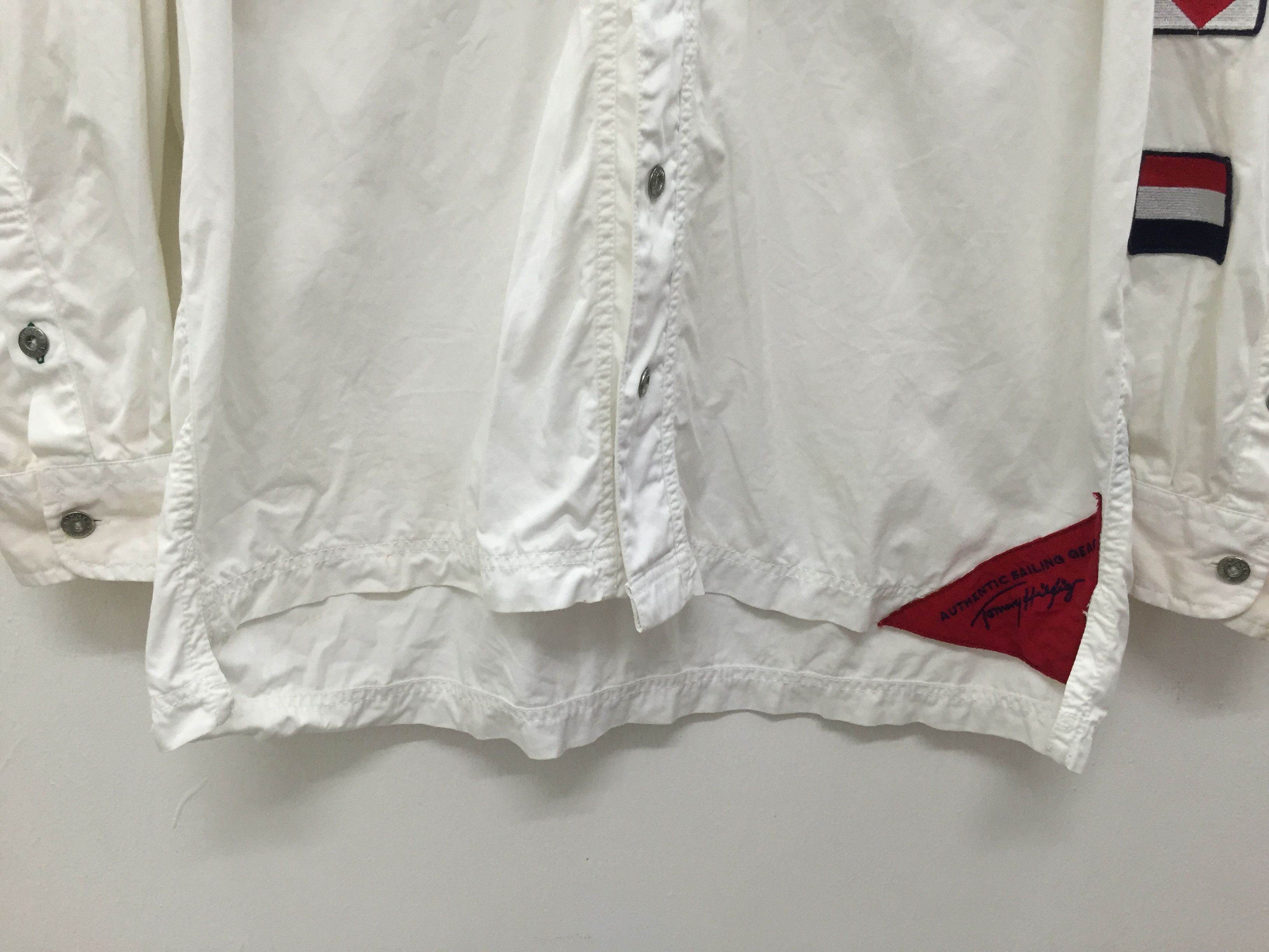 Tommy Hilfiger × Vintage 90's Sailing Gear Patch Logo Size US L / EU 52-54 / 3 - 3 Thumbnail
