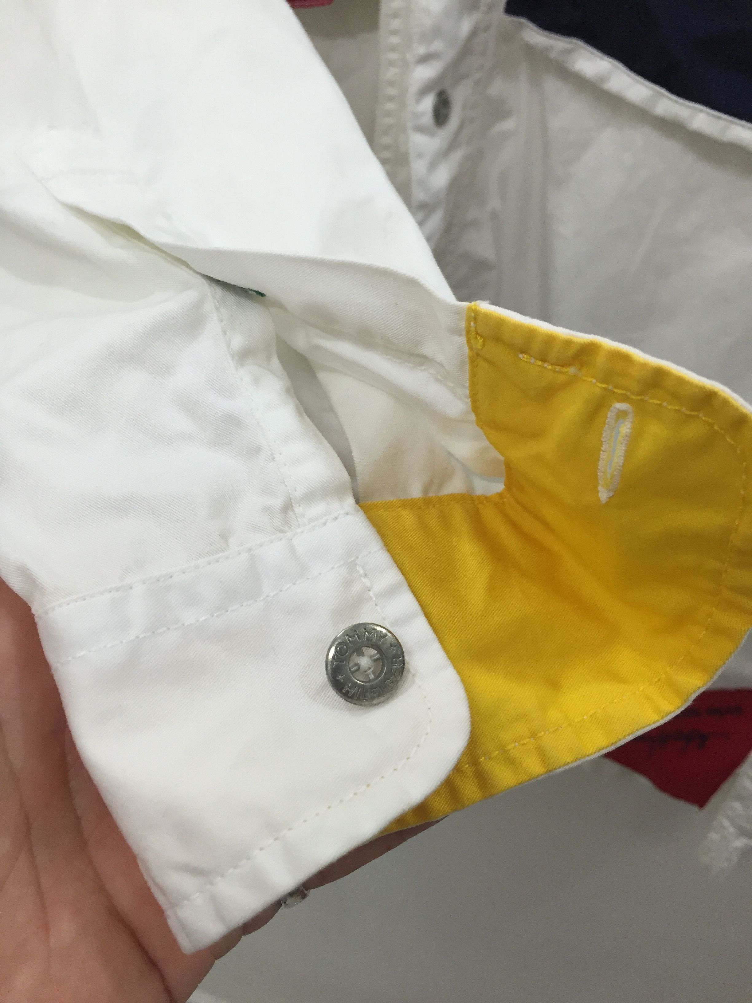 Tommy Hilfiger × Vintage 90's Sailing Gear Patch Logo Size US L / EU 52-54 / 3 - 8 Thumbnail