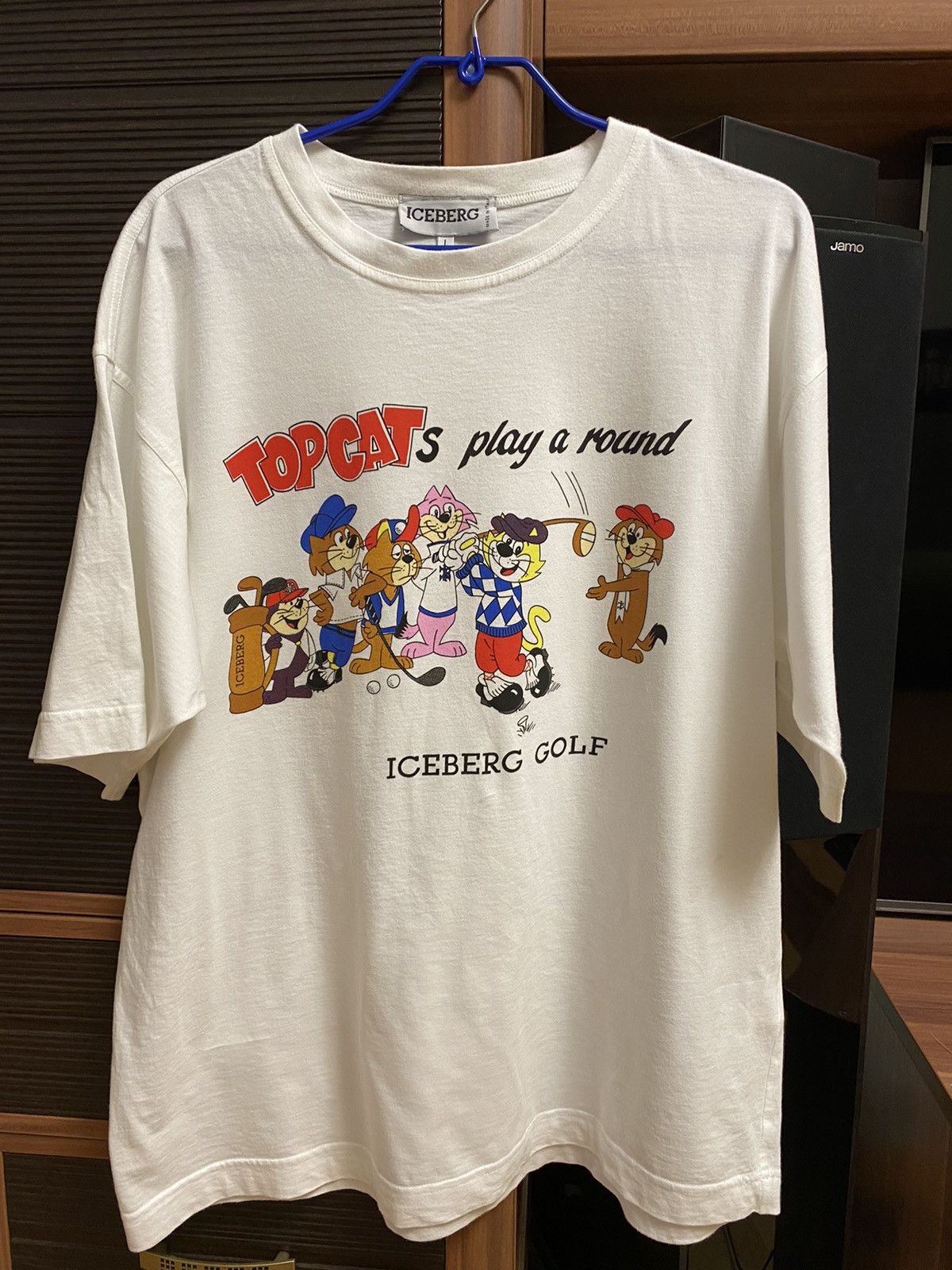 Iceberg Iceberg Vintage Topcats tee Size US L / EU 52-54 / 3 - 1 Thumbnail