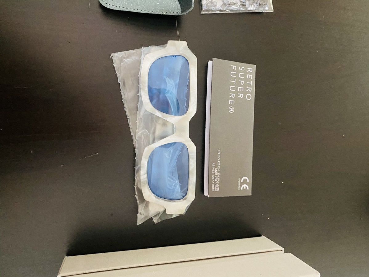 A-COLD-WALL* × Retrosuperfuture A Cold Wall X Retrosuperfuture Marble Sunglasses Size ONE SIZE - 2 Thumbnail