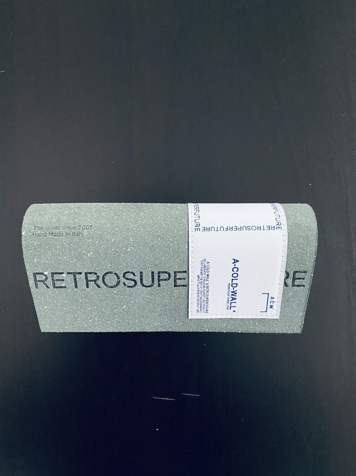 A-COLD-WALL* × Retrosuperfuture A Cold Wall X Retrosuperfuture Marble Sunglasses Size ONE SIZE - 3 Thumbnail