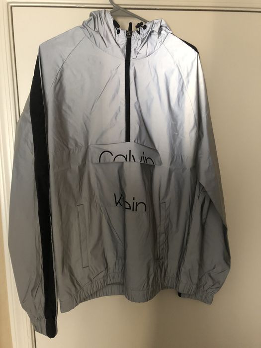 Calvin klein discount reflective raincoat