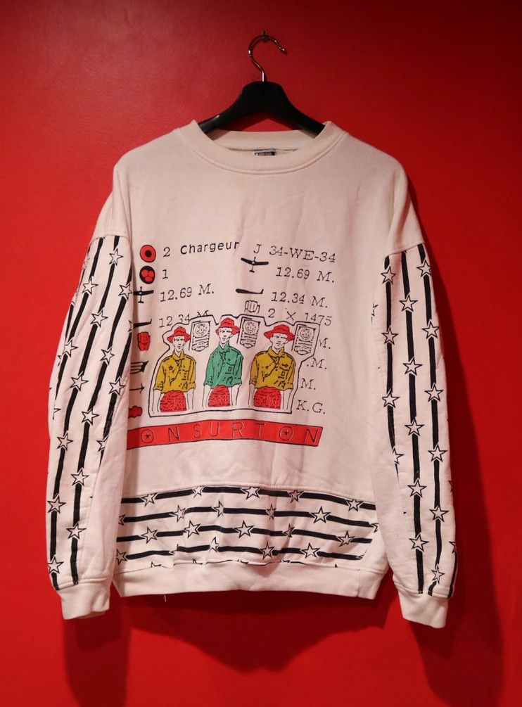Vintage 1980s Ton Sur Ton Sweatshirt