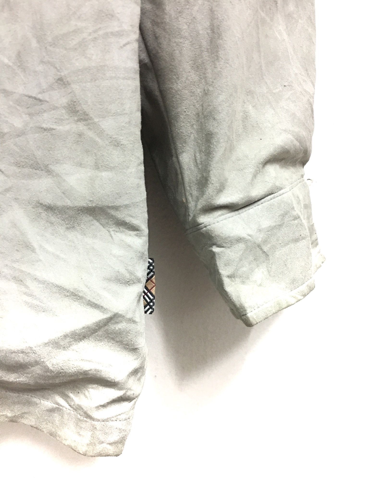 Burberry × Vintage Burberry London Velvet Button Collared Size US L / EU 52-54 / 3 - 7 Thumbnail