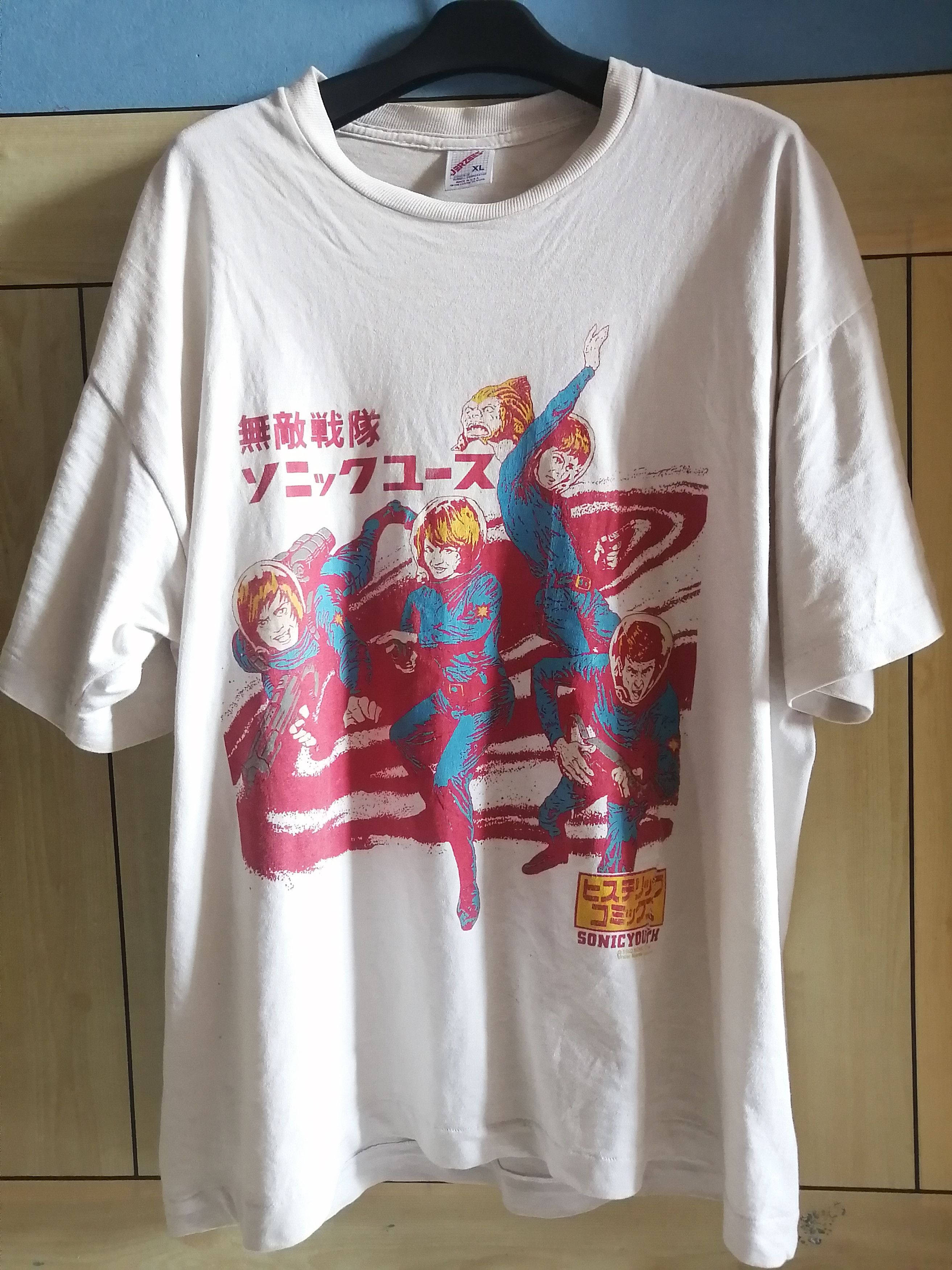 Band Tees × Jerzees Sonic Youth Dirty Japanese astronout tour Kurt