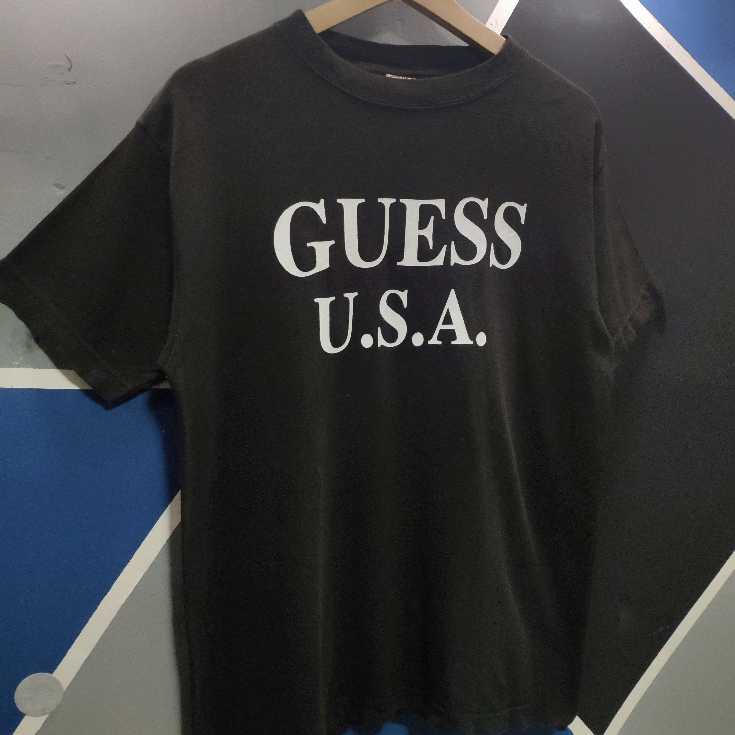 Guess × Vintage 🔥🔥Vintage Guess USA big Logo Made in USA T Shirt Size US S / EU 44-46 / 1 - 2 Thumbnail