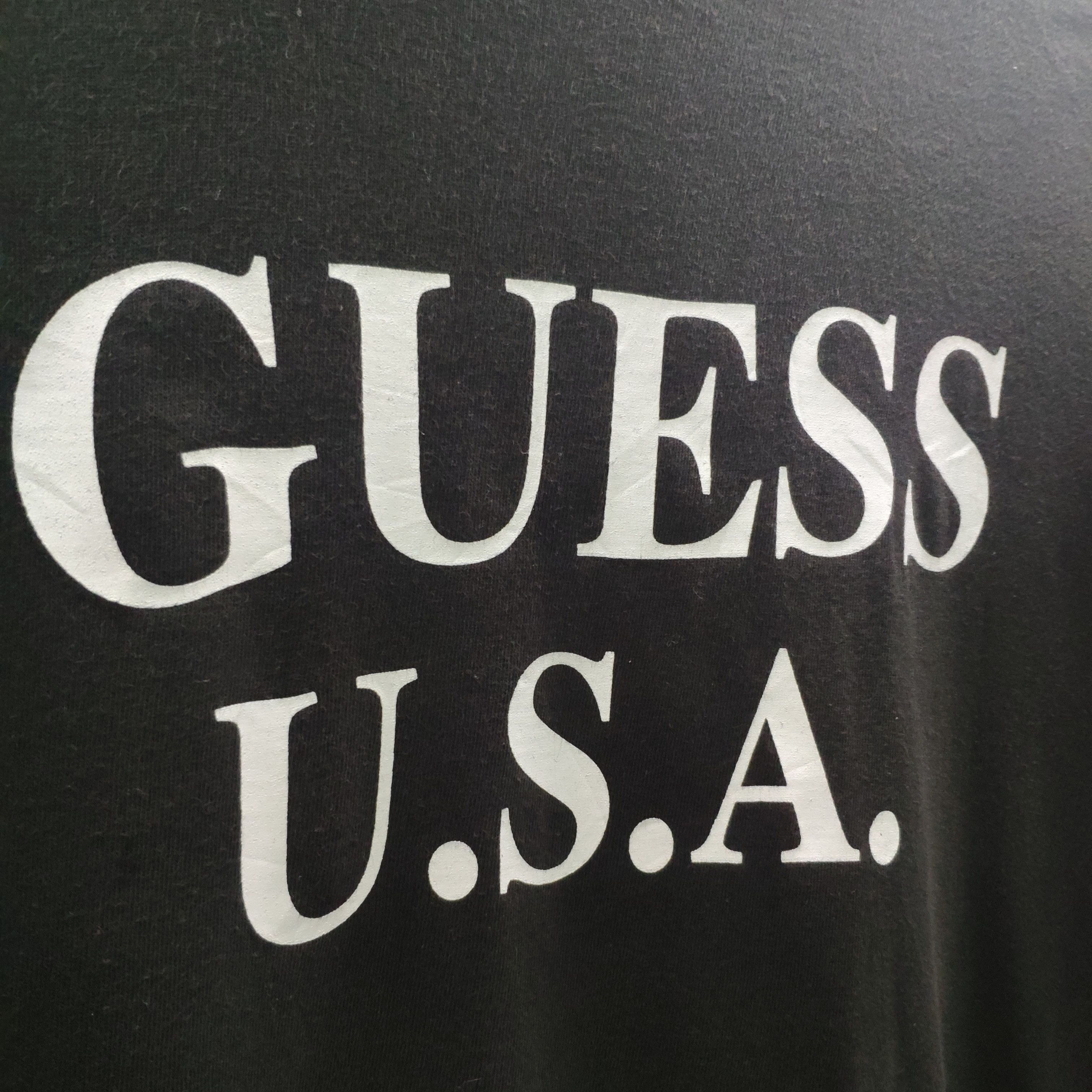 Guess × Vintage 🔥🔥Vintage Guess USA big Logo Made in USA T Shirt Size US S / EU 44-46 / 1 - 4 Thumbnail