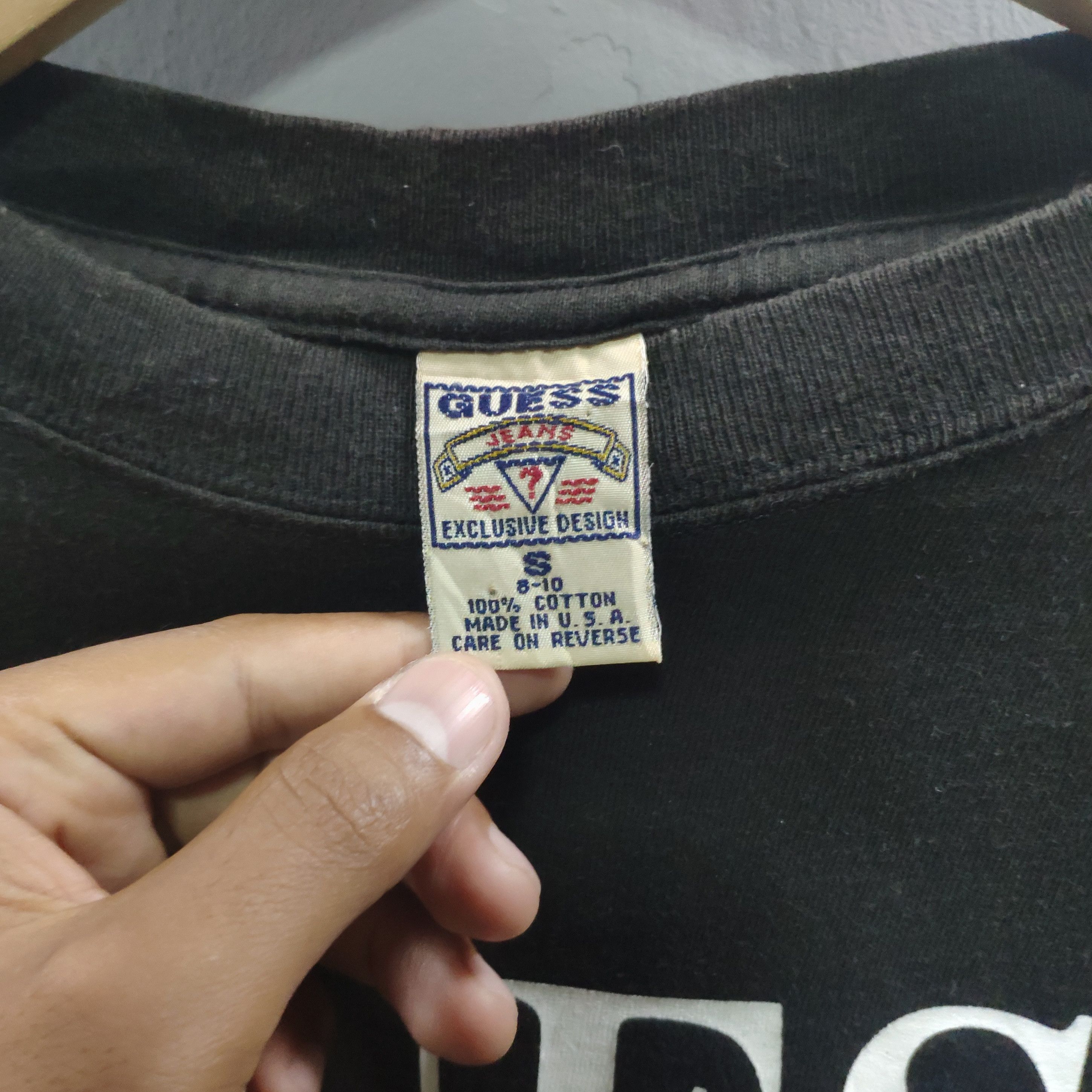 Guess × Vintage 🔥🔥Vintage Guess USA big Logo Made in USA T Shirt Size US S / EU 44-46 / 1 - 5 Thumbnail