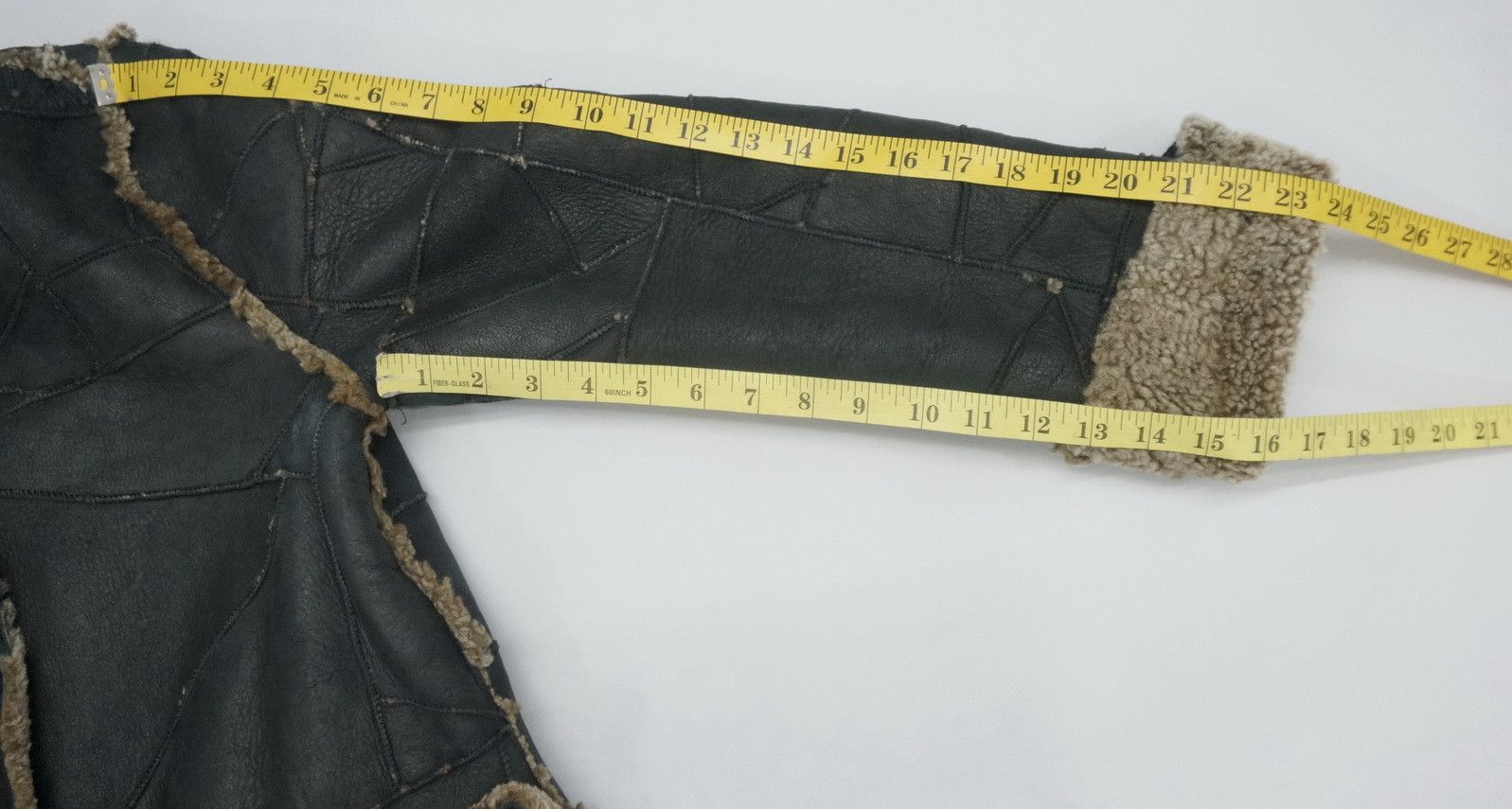 Japanese Brand 🔥Japan Designer AS KNOW AS Sheepskin Patchwork Sherpa Coat Size US XS / EU 42 / 0 - 9 Thumbnail