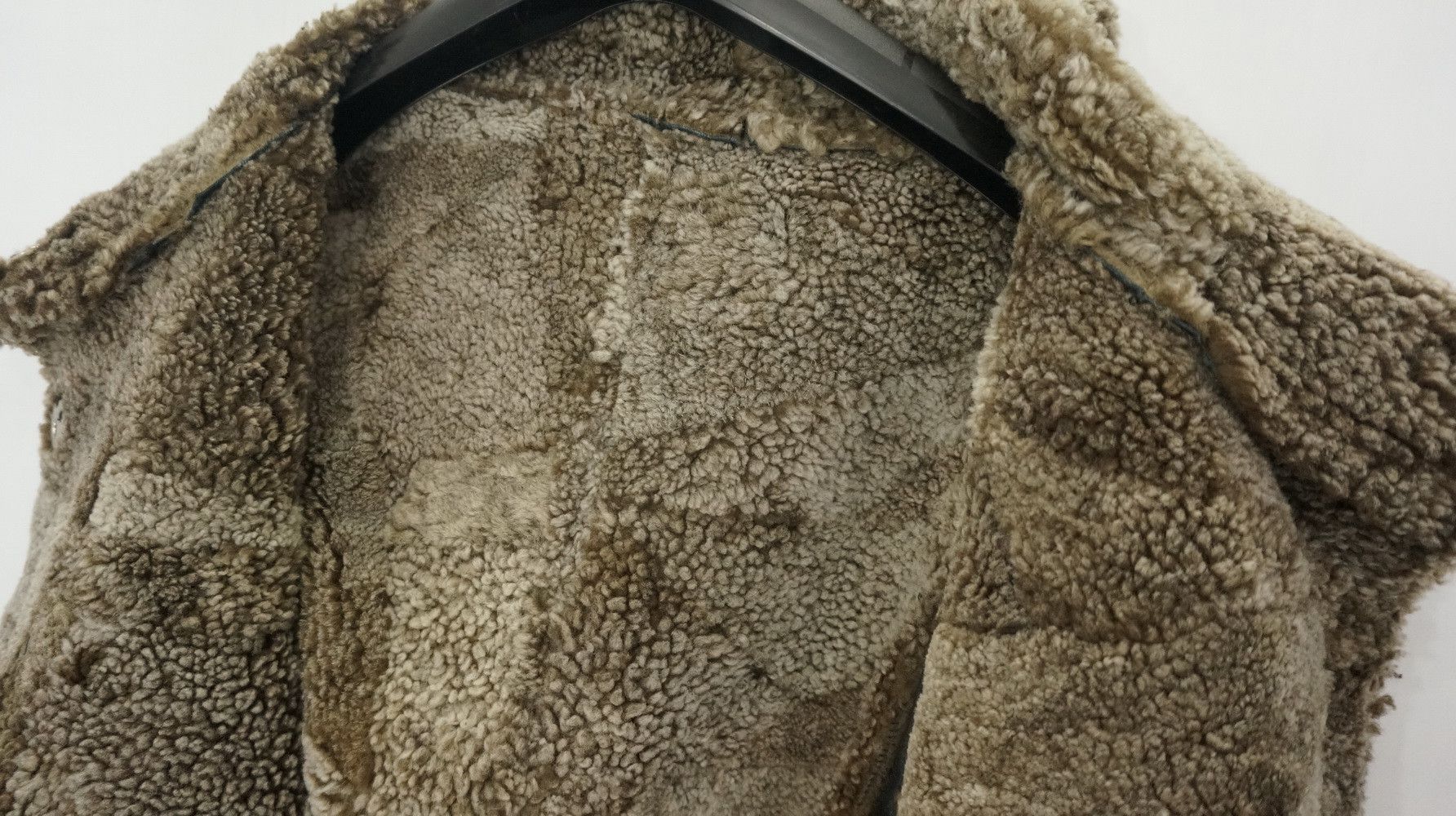 Japanese Brand 🔥Japan Designer AS KNOW AS Sheepskin Patchwork Sherpa Coat Size US XS / EU 42 / 0 - 21 Thumbnail