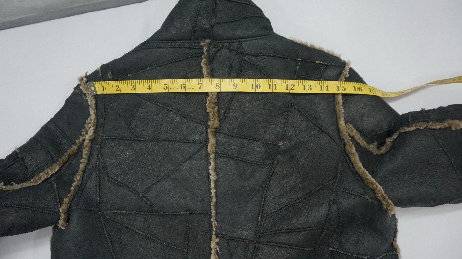 Japanese Brand 🔥Japan Designer AS KNOW AS Sheepskin Patchwork Sherpa Coat Size US XS / EU 42 / 0 - 10 Thumbnail