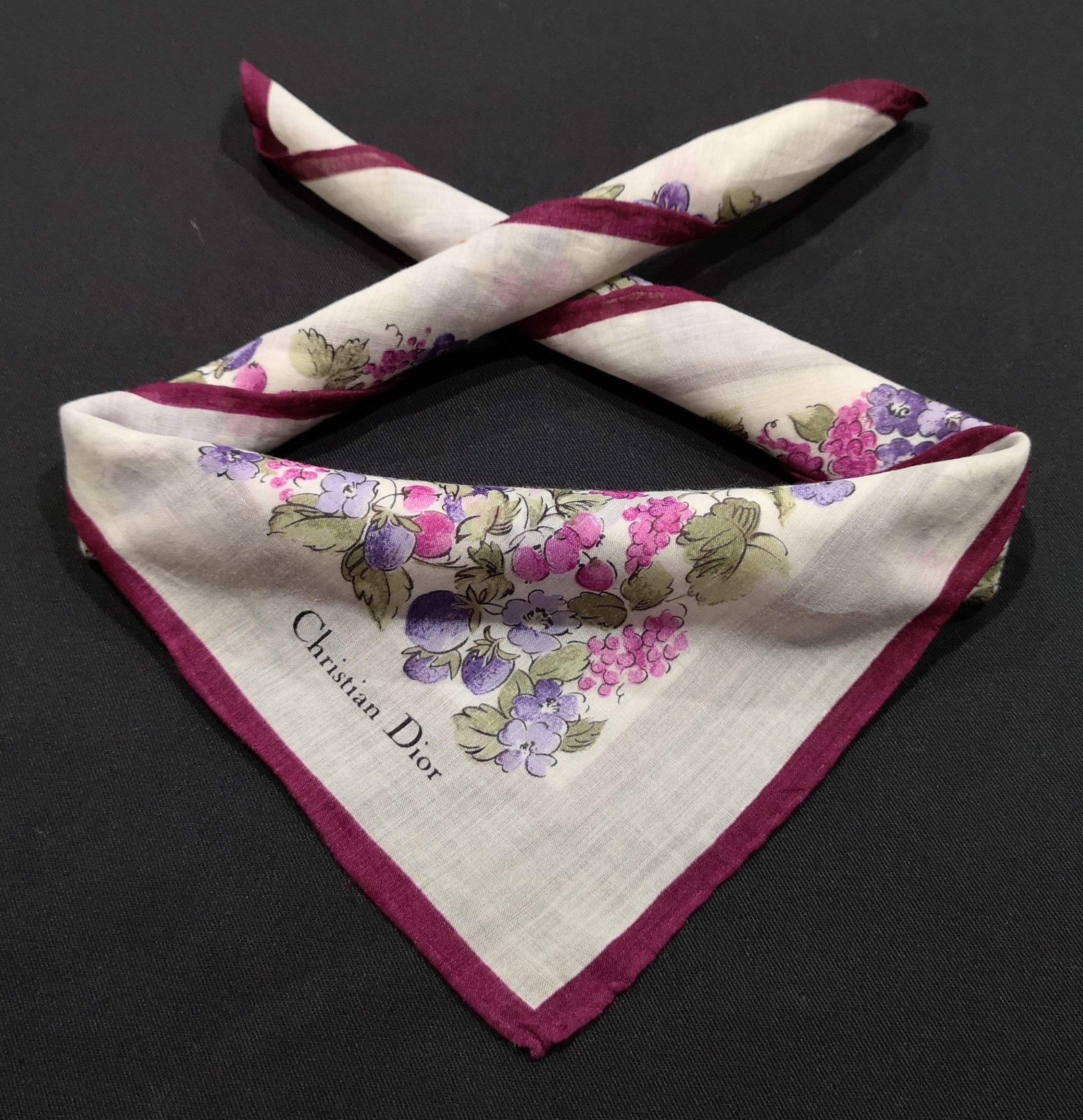 Christian Dior Monsieur CHRISTIAN DIOR ( Bandana, Handkerchief ...