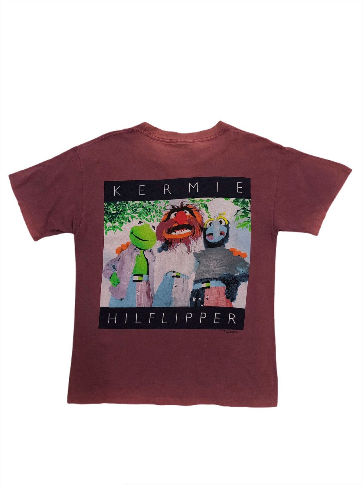 Changes HEAT🔥90s Tommy Hilfiger Parody Kermit Muppet Shirt Size US M / EU 48-50 / 2 - 2 Thumbnail