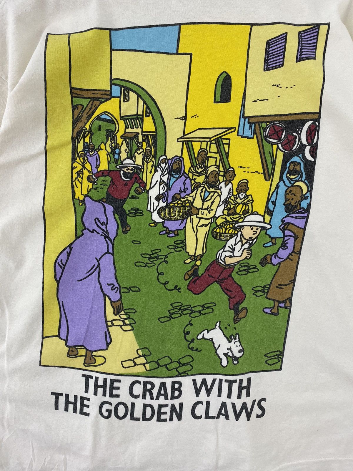 Rap Tees vintage 90s bootleg the adventure of tin-tin t-shirts Size US XL / EU 56 / 4 - 3 Thumbnail