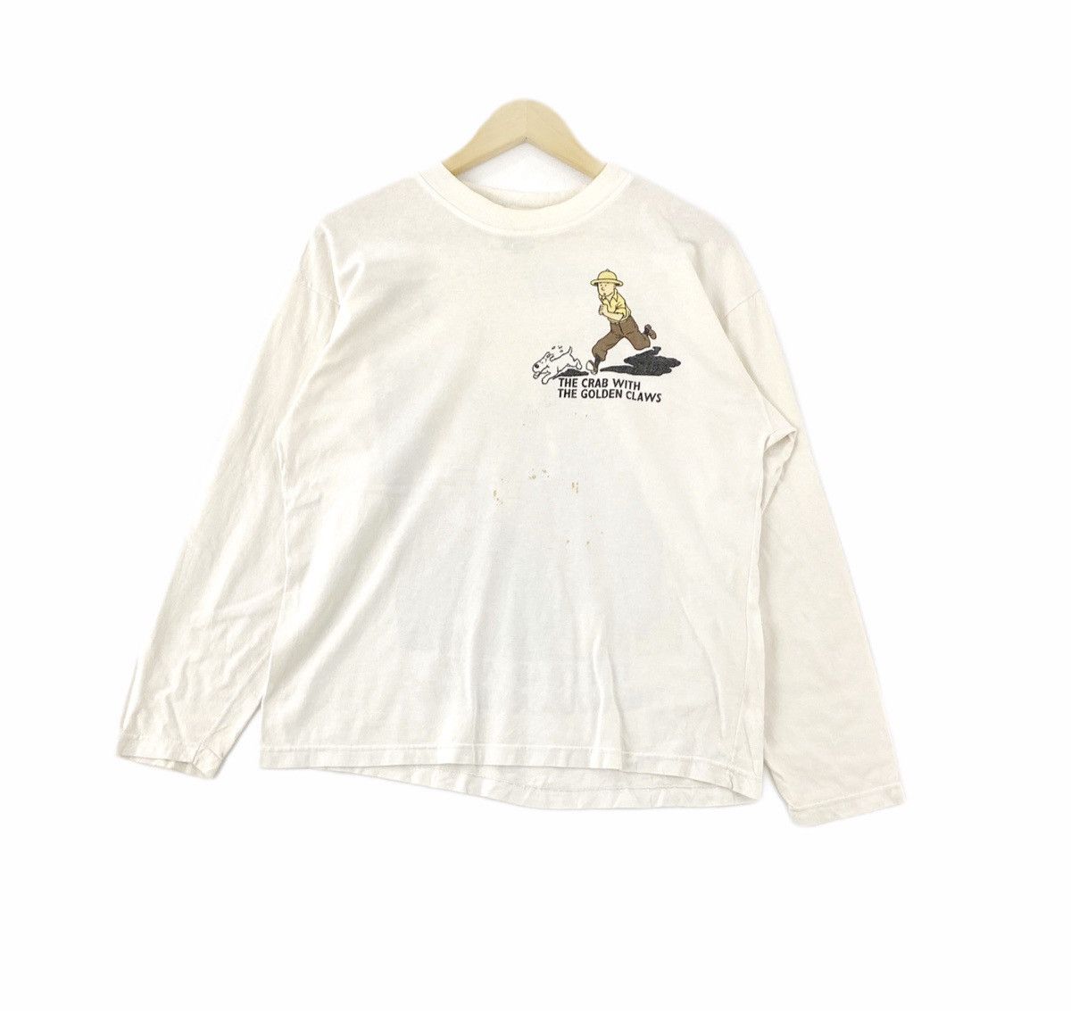 Rap Tees vintage 90s bootleg the adventure of tin-tin t-shirts Size US XL / EU 56 / 4 - 2 Thumbnail