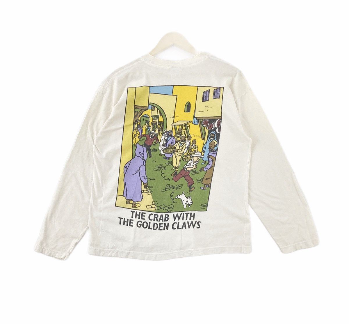 Rap Tees vintage 90s bootleg the adventure of tin-tin t-shirts Size US XL / EU 56 / 4 - 1 Thumbnail