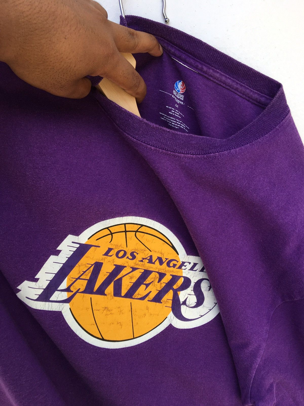 NBA Vintage Los Angeles Lakers T shirt Size US M / EU 48-50 / 2 - 8 Thumbnail