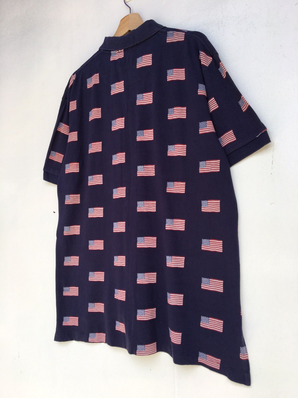Polo Ralph Lauren Vintage Polo Ralph Lauren US Flag Polo Shirt Size US L / EU 52-54 / 3 - 9 Thumbnail