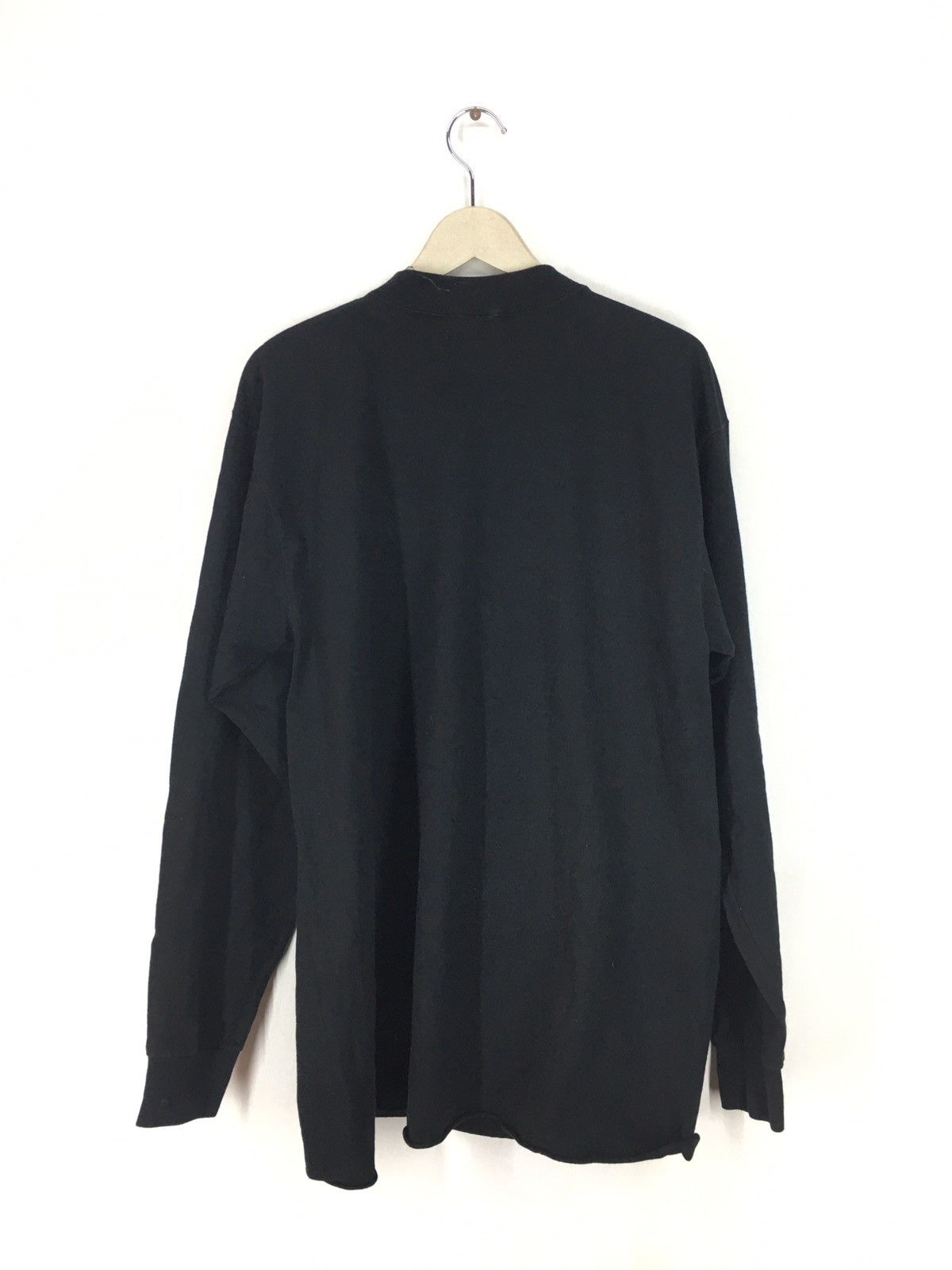 Vintage Vintage 90s OG design 72 Question? Long sleeve shirt Size US L / EU 52-54 / 3 - 2 Thumbnail